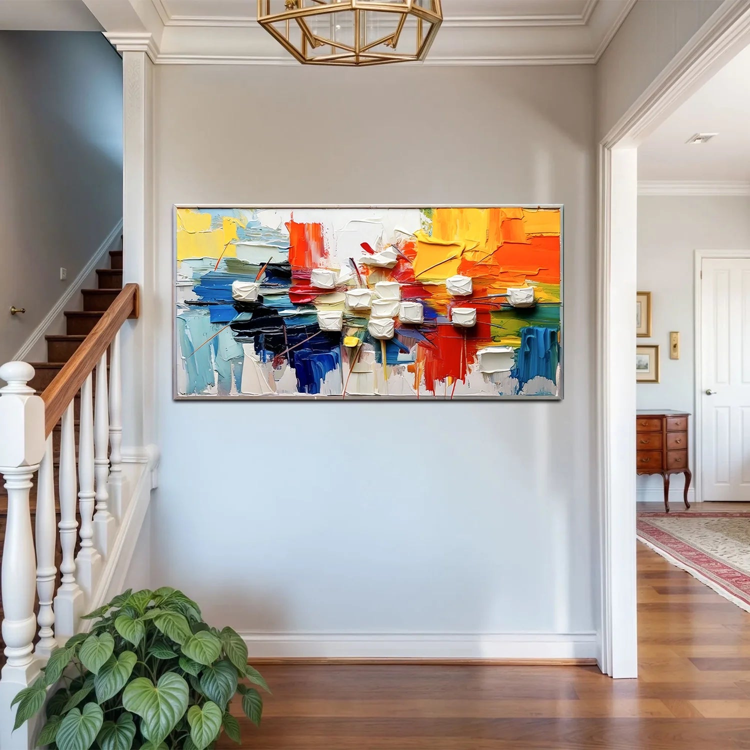 Urban Abstract Impasto Wall Art on sale at MyriadMart