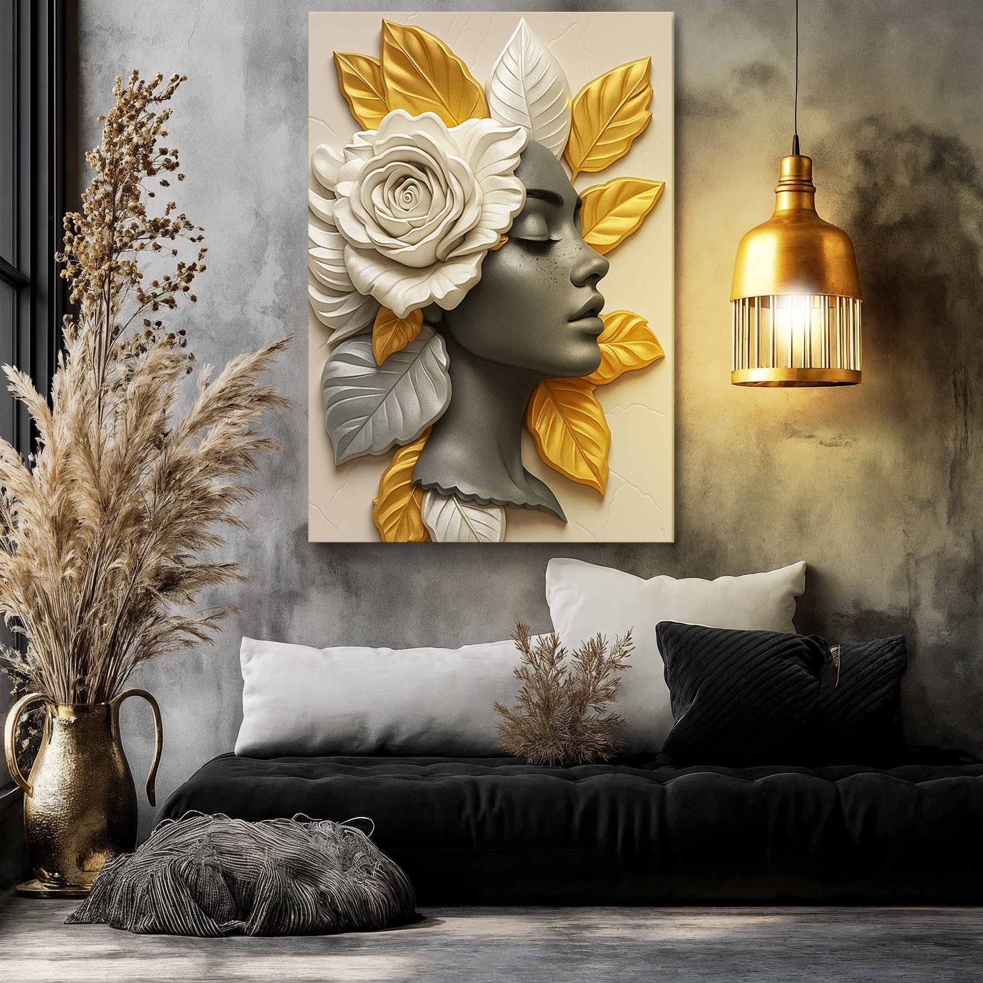 Floral Majesty Wall Art III on sale at MyriadMart