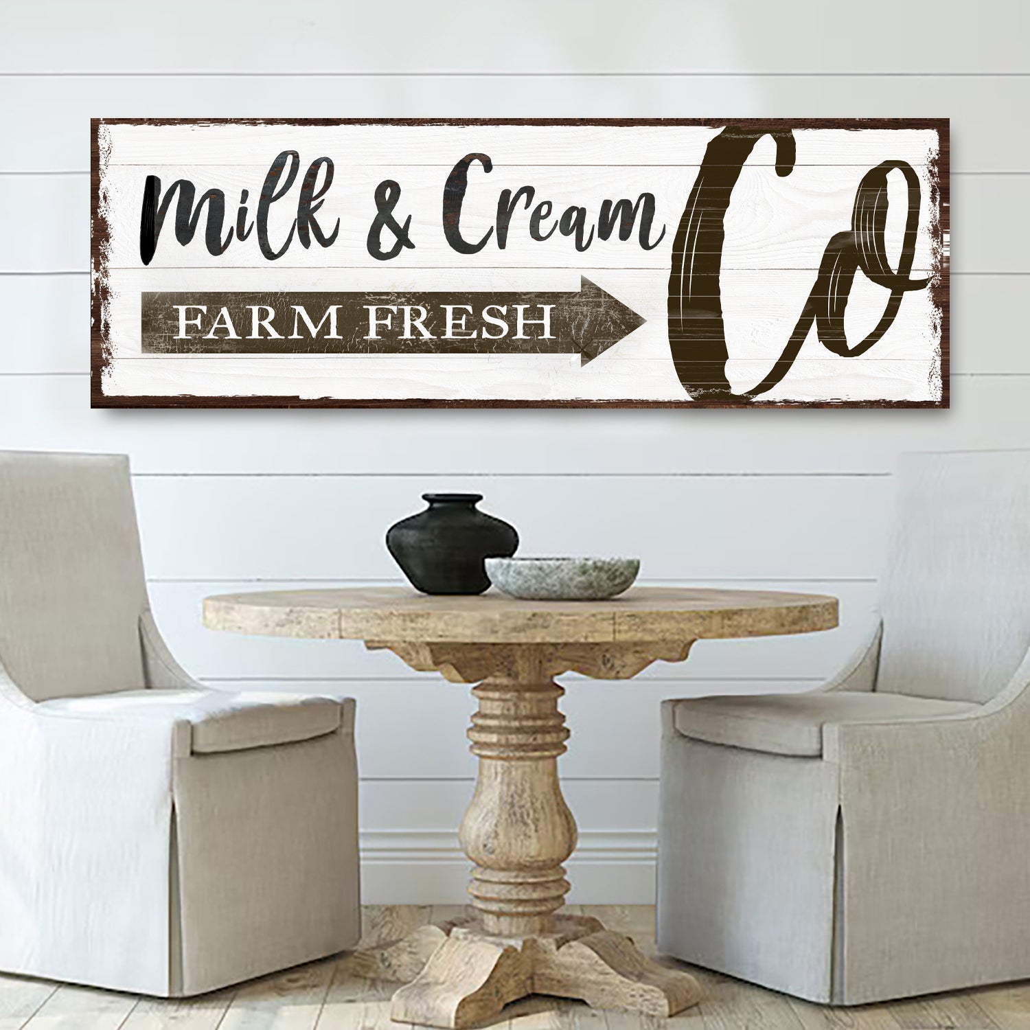 Farm Fresh Milk And Cream Co Sign on sale at MyriadMart