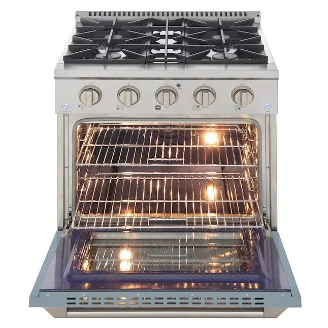 Kucht 30” Pro-Style Kitchen Dual Fuel Range - KDF302/LP-LB on sale at MyriadMart