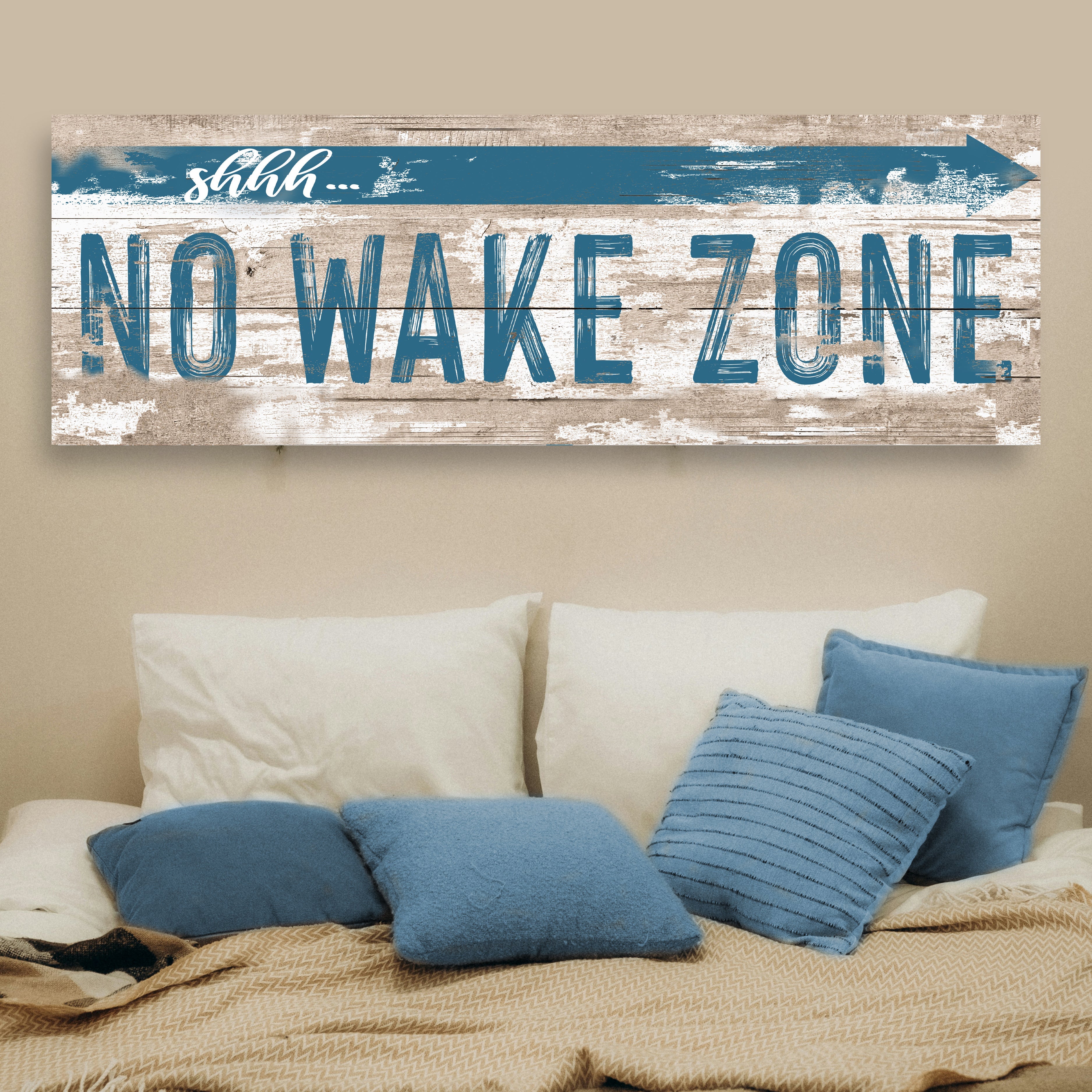 No Wake Zone Sign XIV on sale at MyriadMart