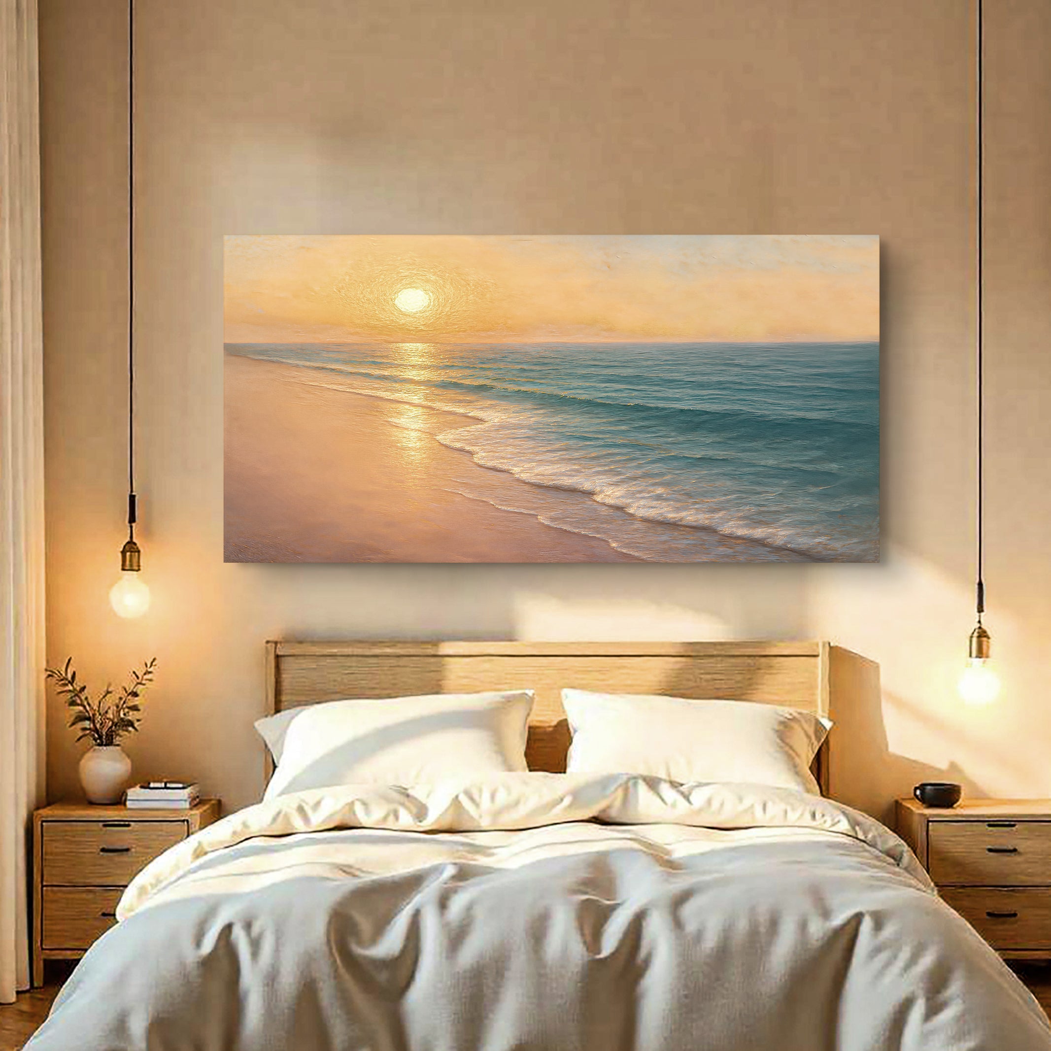 Beach Shoreline Coastal Wall Art IV on sale at MyriadMart