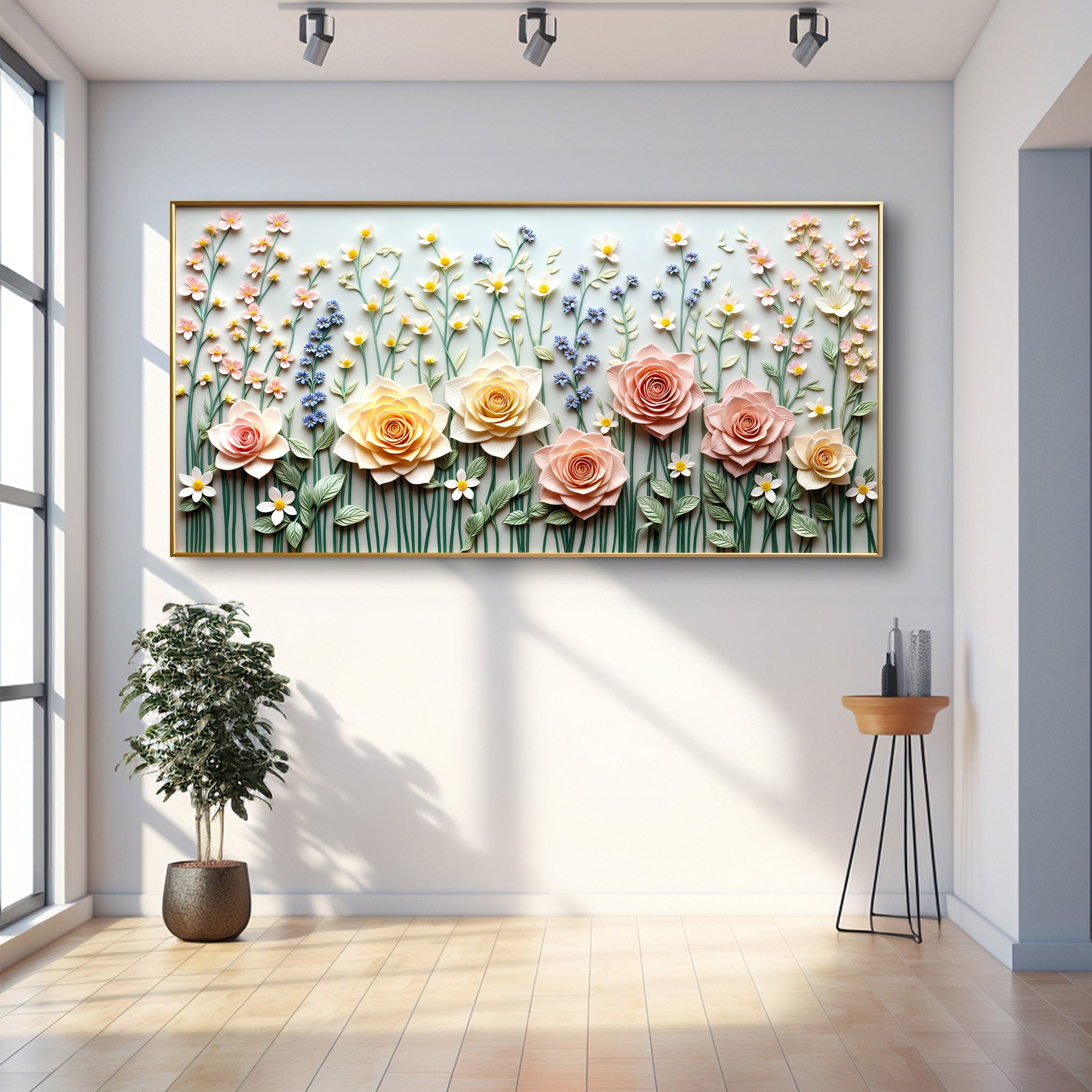 Garden Rhapsody Impasto Wall Art on sale at MyriadMart