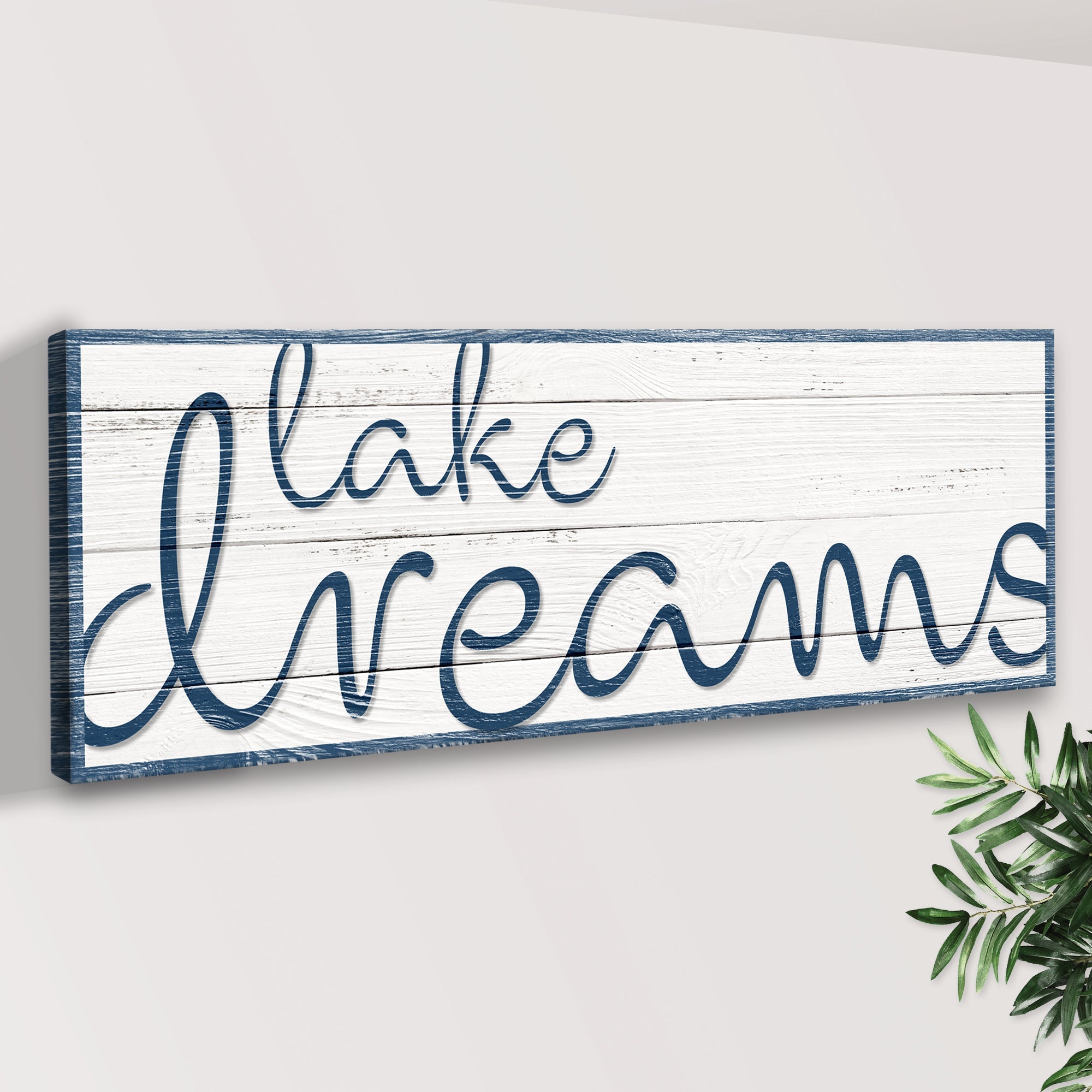 Lake Dreams Sign II on sale at MyriadMart