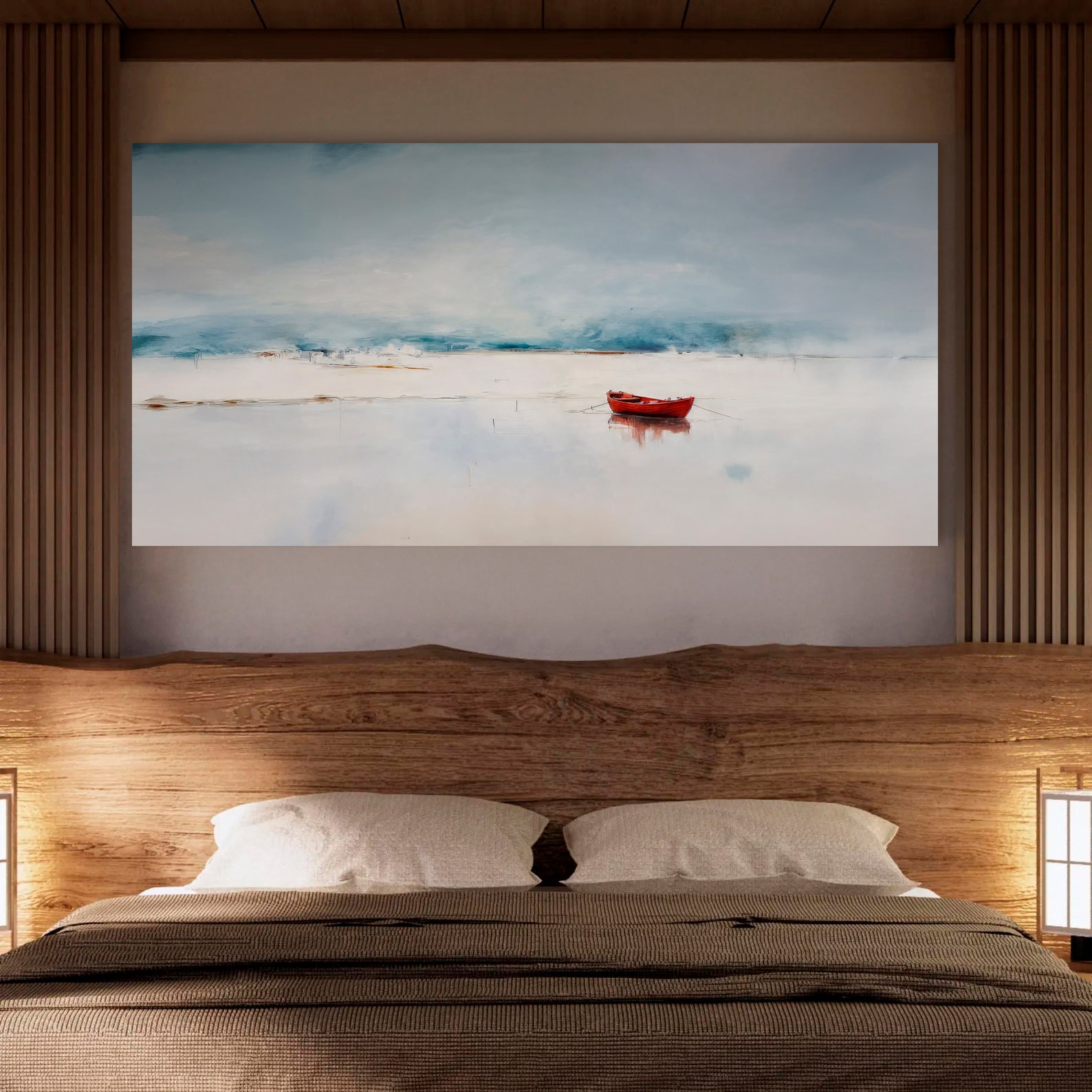 Misty Morning Abstract Wall Art on sale at MyriadMart