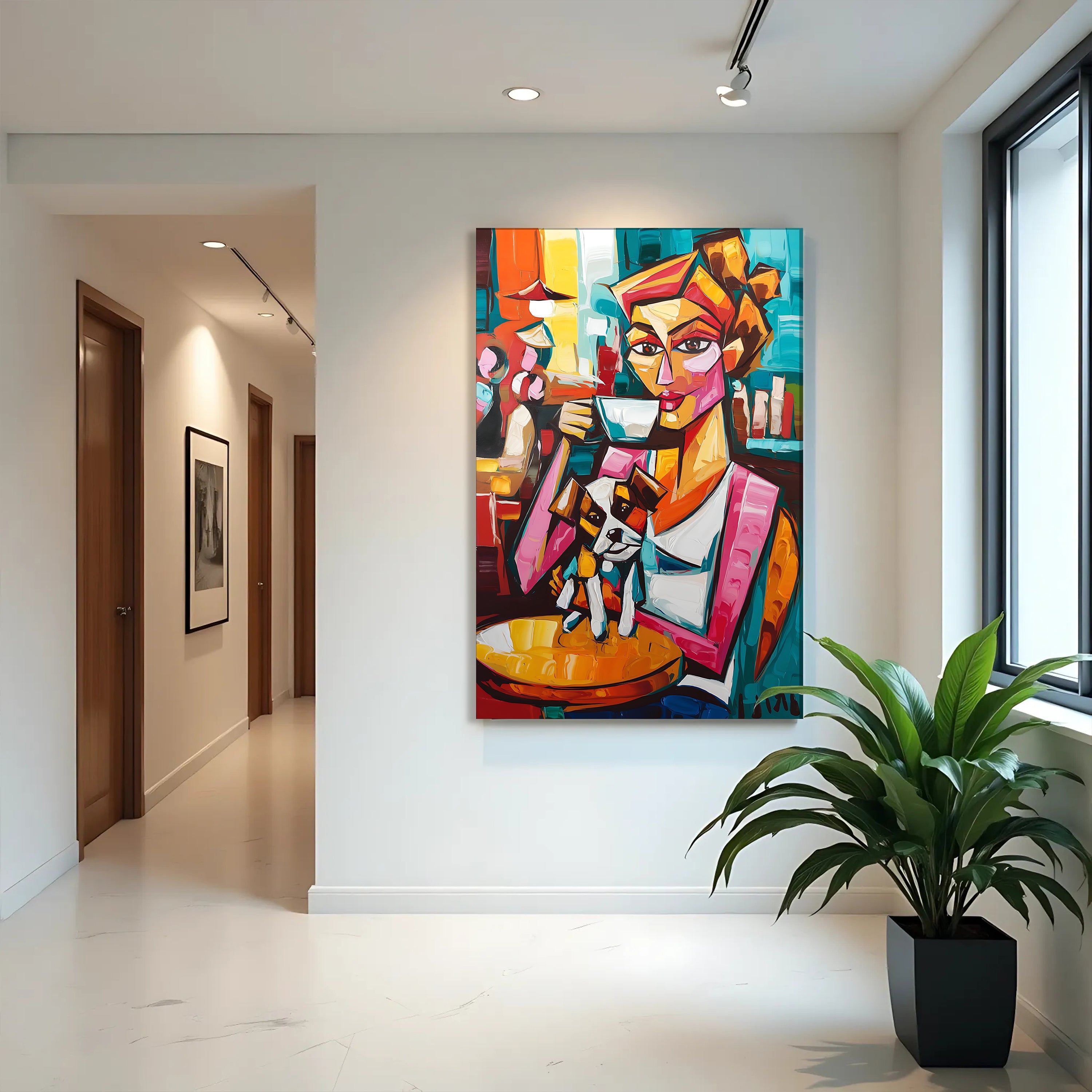 Neon Sips and Sparks Electric Wall Art on sale at MyriadMart