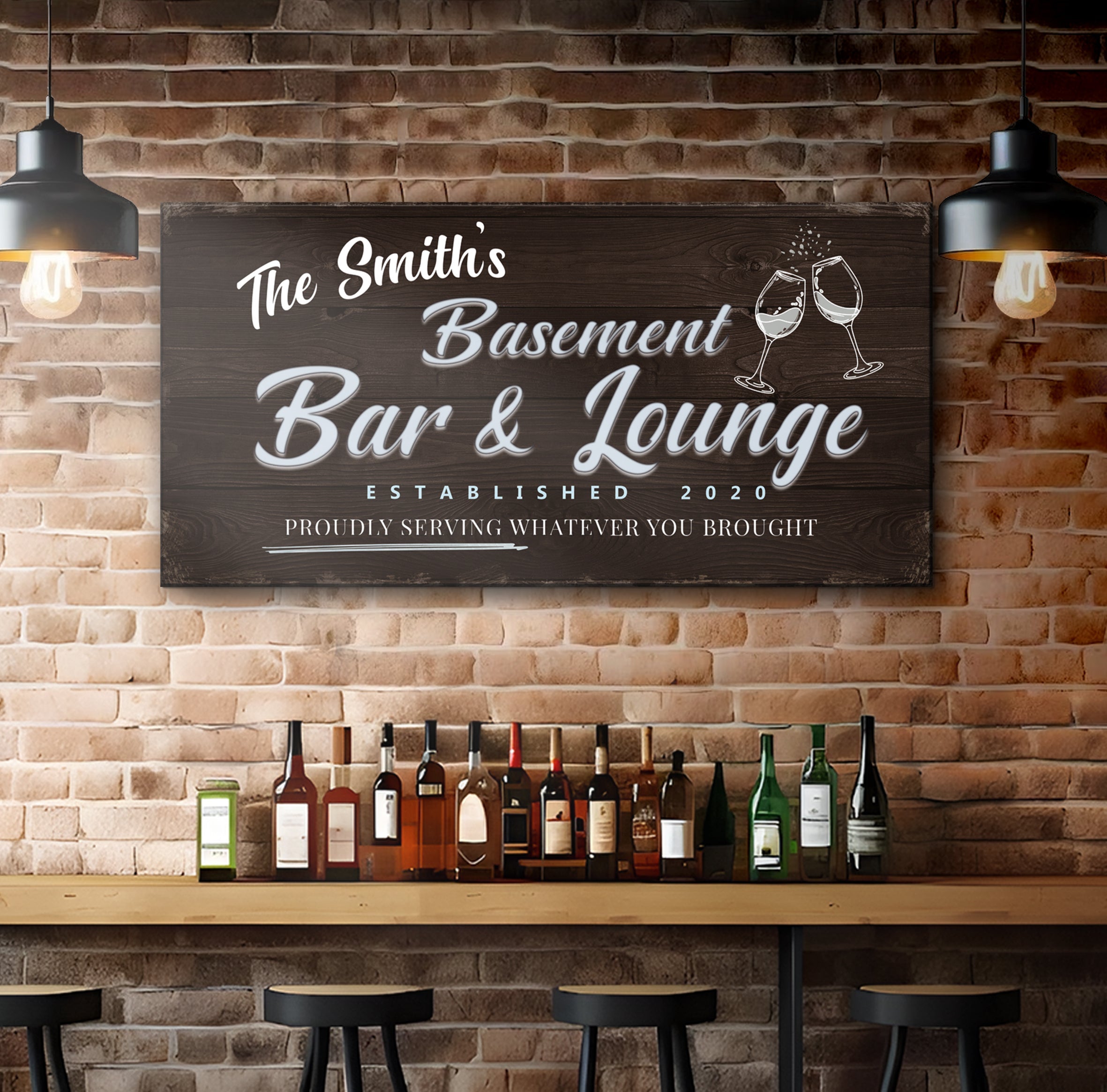 Basement Bar And Lounge Sign IV on sale at MyriadMart