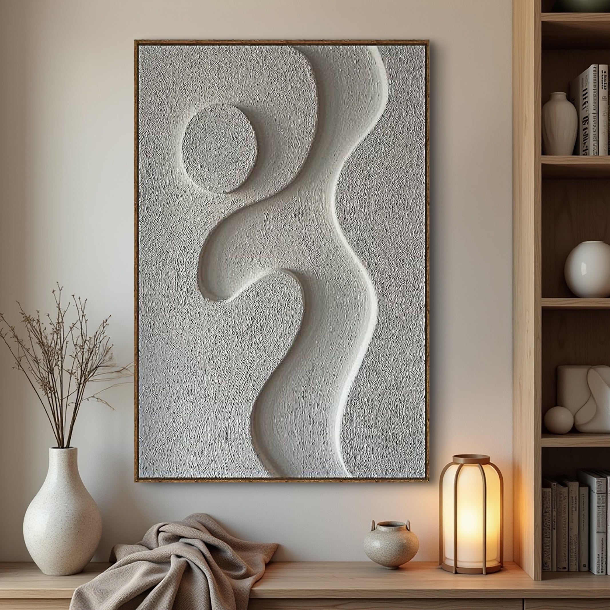 Midcentury Curves Wall Art on sale at MyriadMart
