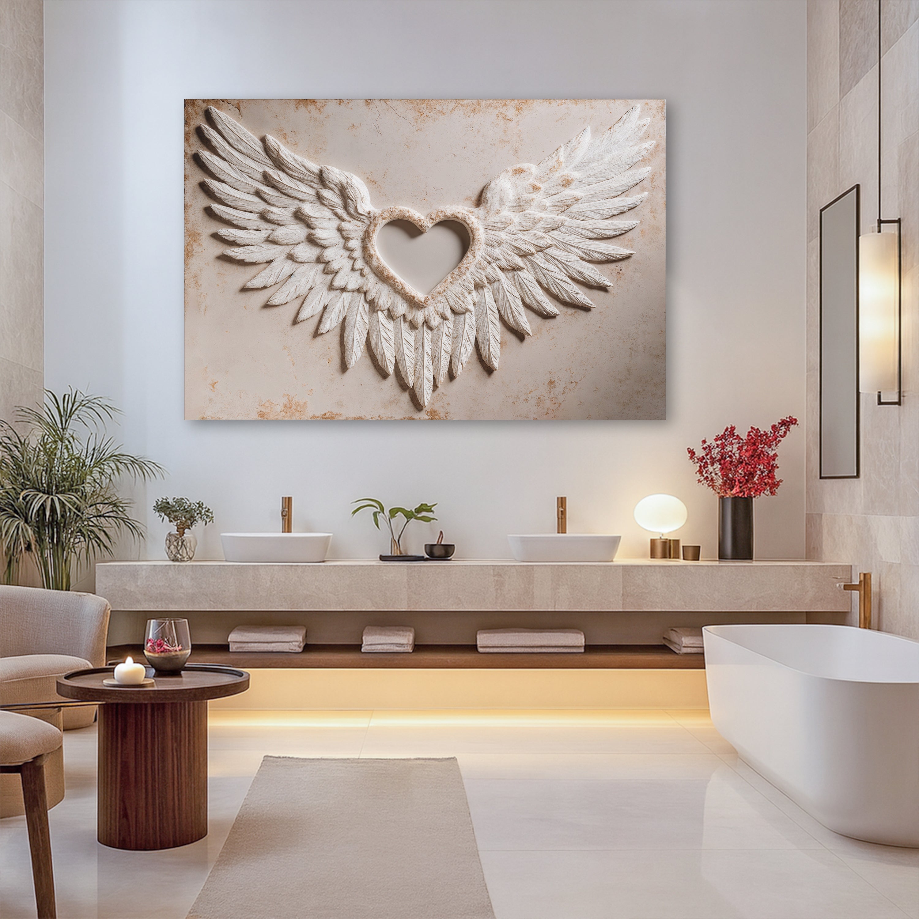 Wings of Love Abstract Wall Art II on sale at MyriadMart