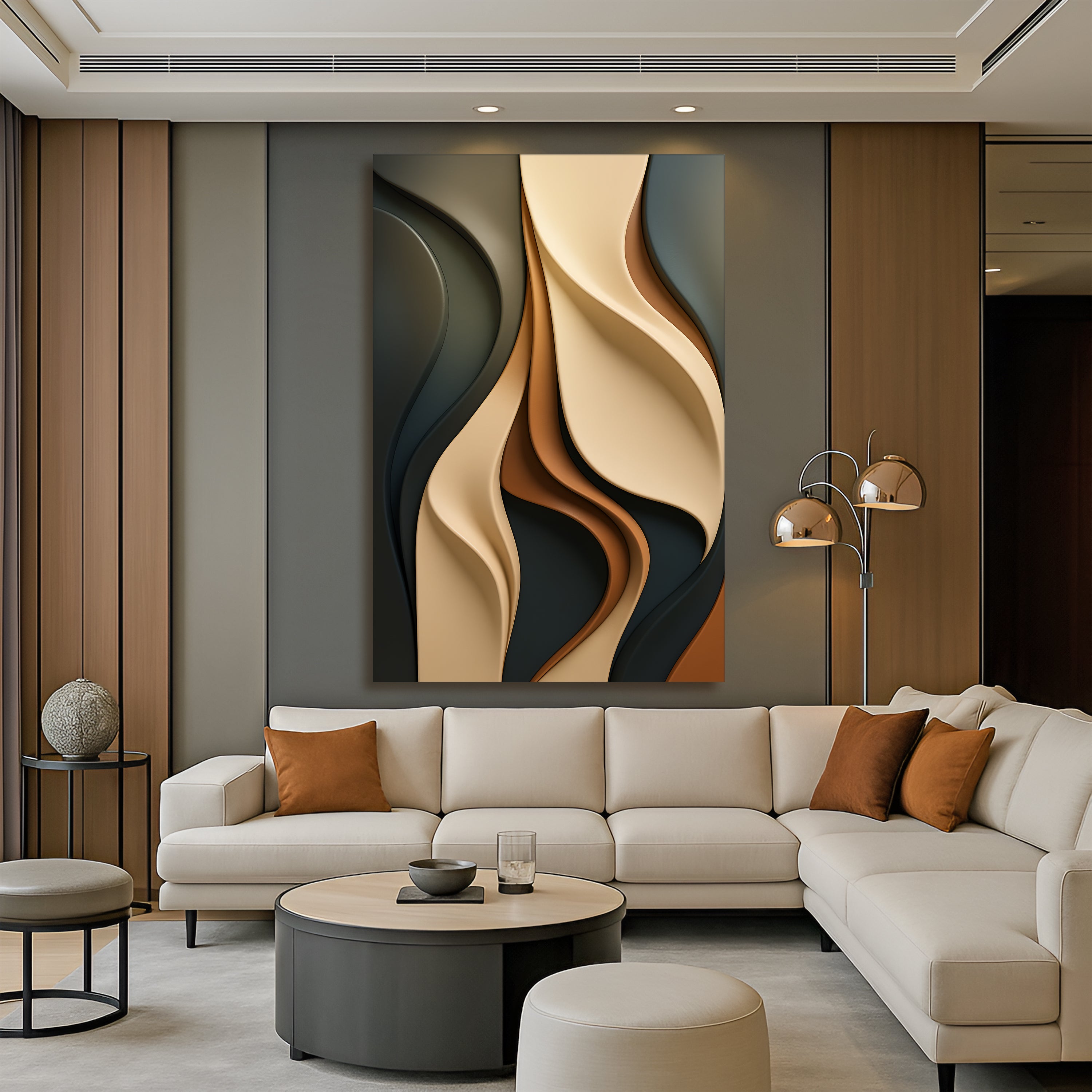 Modern Abstract Minimalist Wall Art on sale at MyriadMart