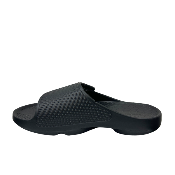 Sovella Active Recovery Sandals Men's PF Velcro Slide Black on sale at MyriadMart