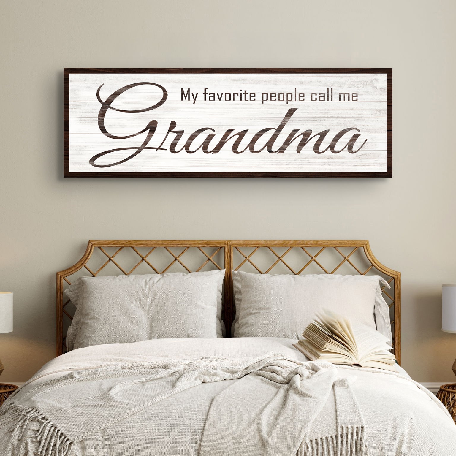 My Favorite People Call Me Grandma Sign on sale at MyriadMart