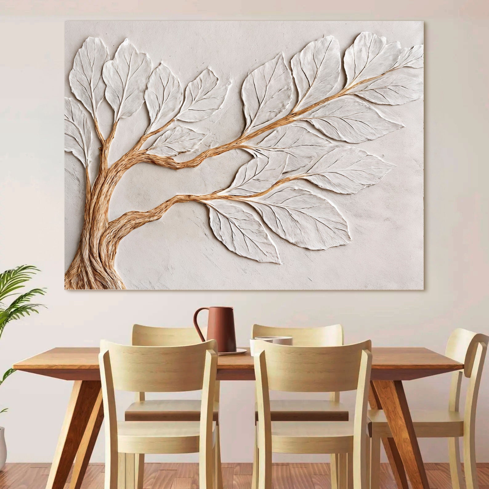 Calm In Ivory Clay Wall Art on sale at MyriadMart