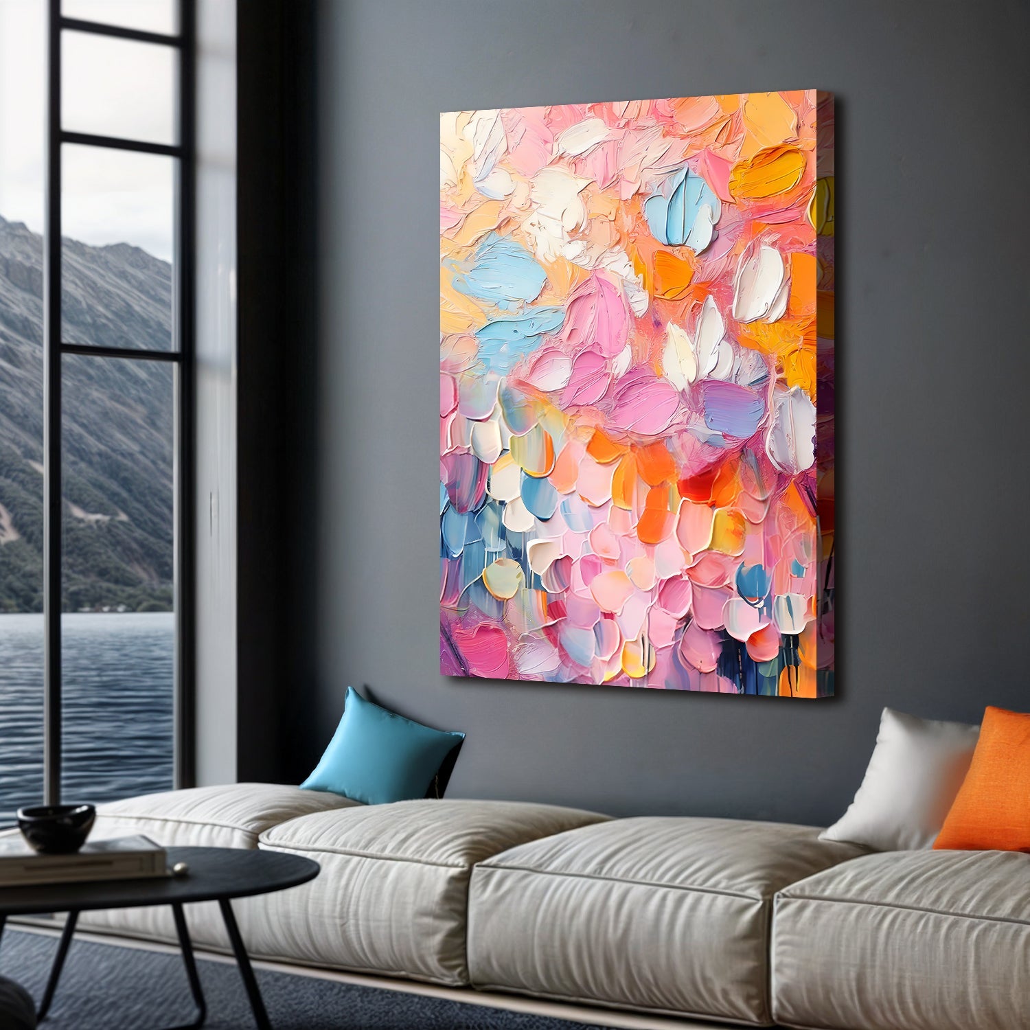 Blooming Rhapsody Abstract Wall Art on sale at MyriadMart