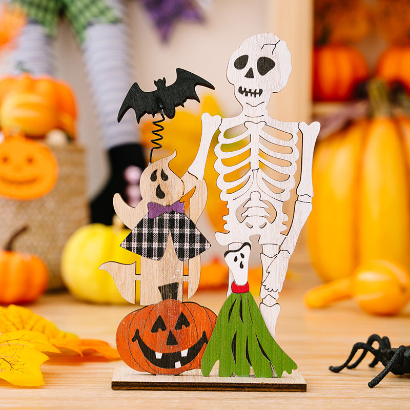 2-Piece Halloween Element Decor Ornaments - MyriadMart