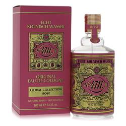 4711 Floral Collection Rose Eau De Cologne Spray (Unisex) By 4711 - MyriadMart