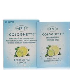 4711 Colognette Refreshing Lemon Box Of 10 Refreshing Tissues By 4711 - MyriadMart