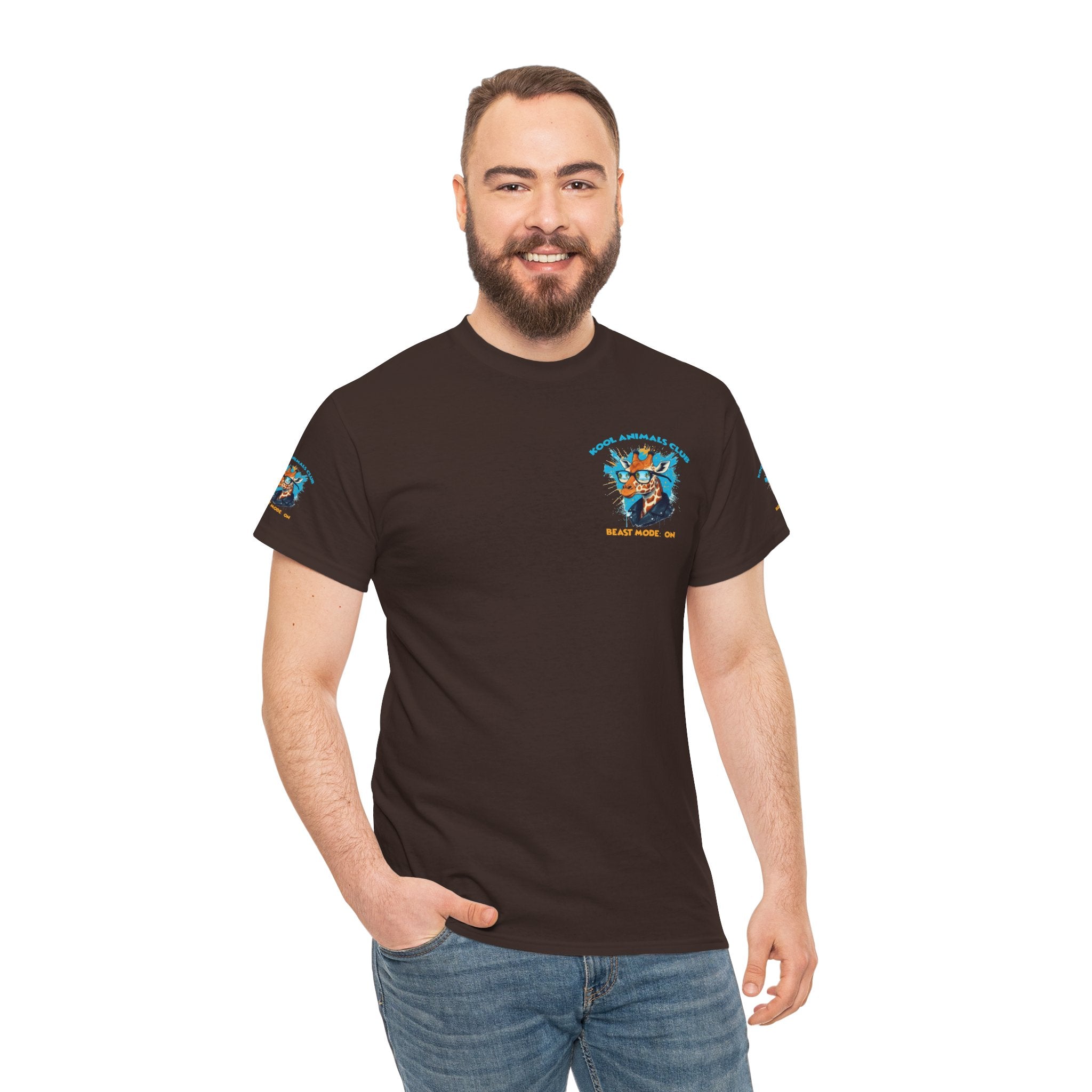 Kool Animals Club Tee, Unisex Graphic T-Shirt, Fun Animal Apparel, Casual Wear, Unique Gift for Animal Lovers on sale at MyriadMart