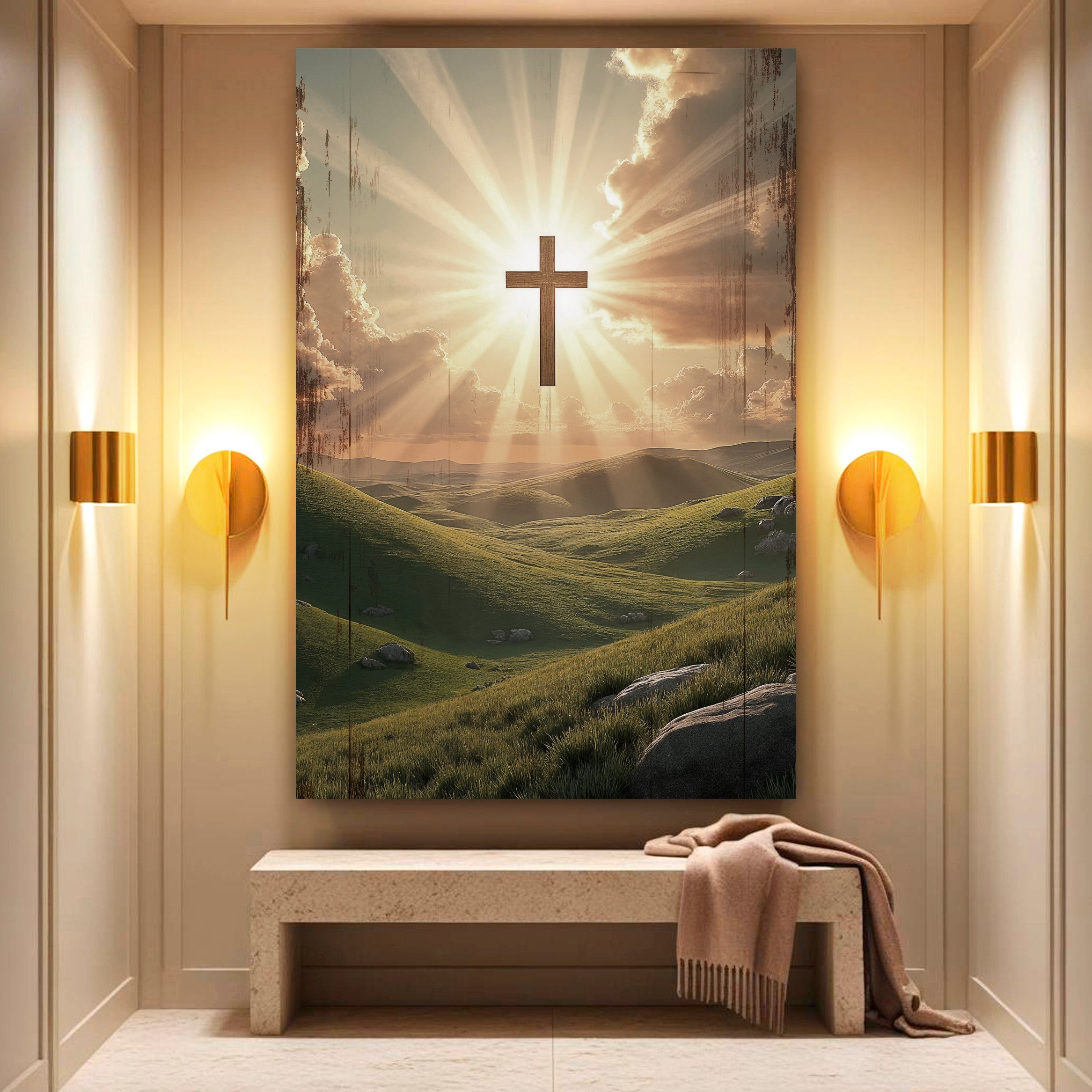 Amazing Grace Christmas Wall Sign on sale at MyriadMart