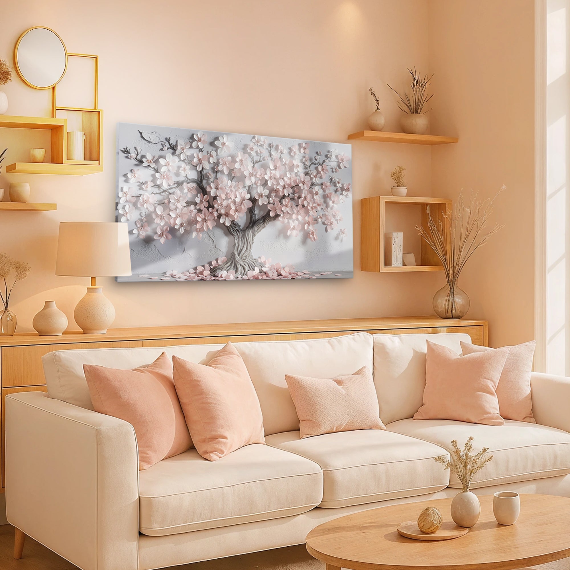 Pastel Blossom Awakening Wall Art on sale at MyriadMart