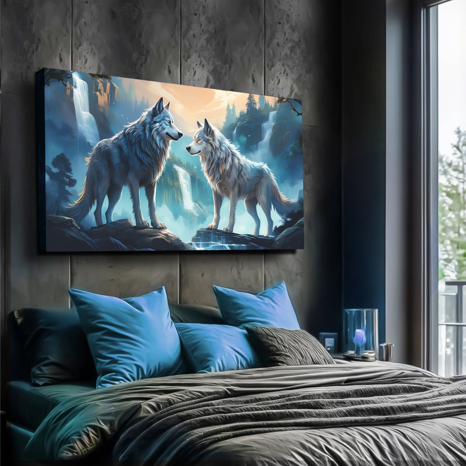 3D Wolves Wall Art IV on sale at MyriadMart