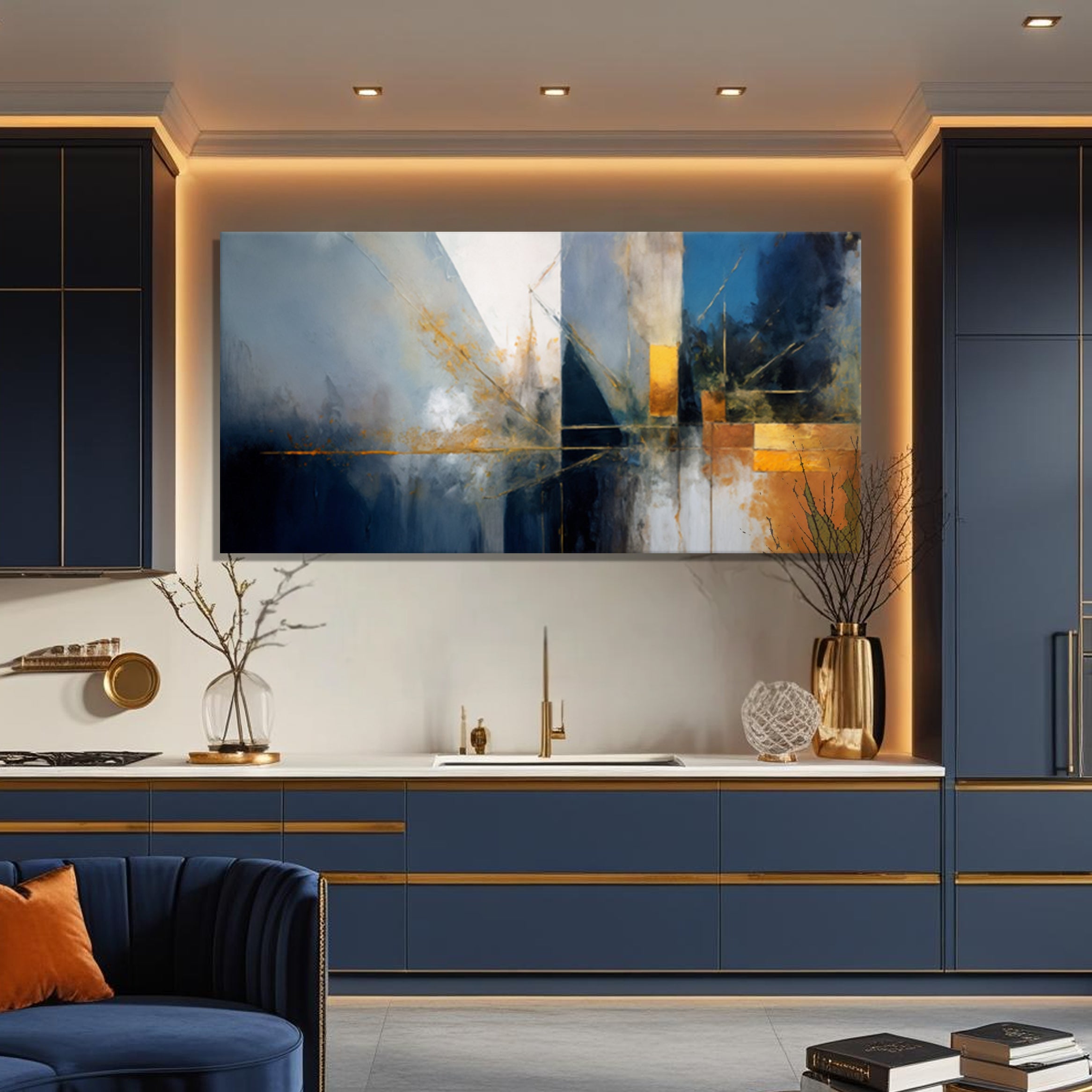 Abstract Geometric Lines Wall Art III on sale at MyriadMart