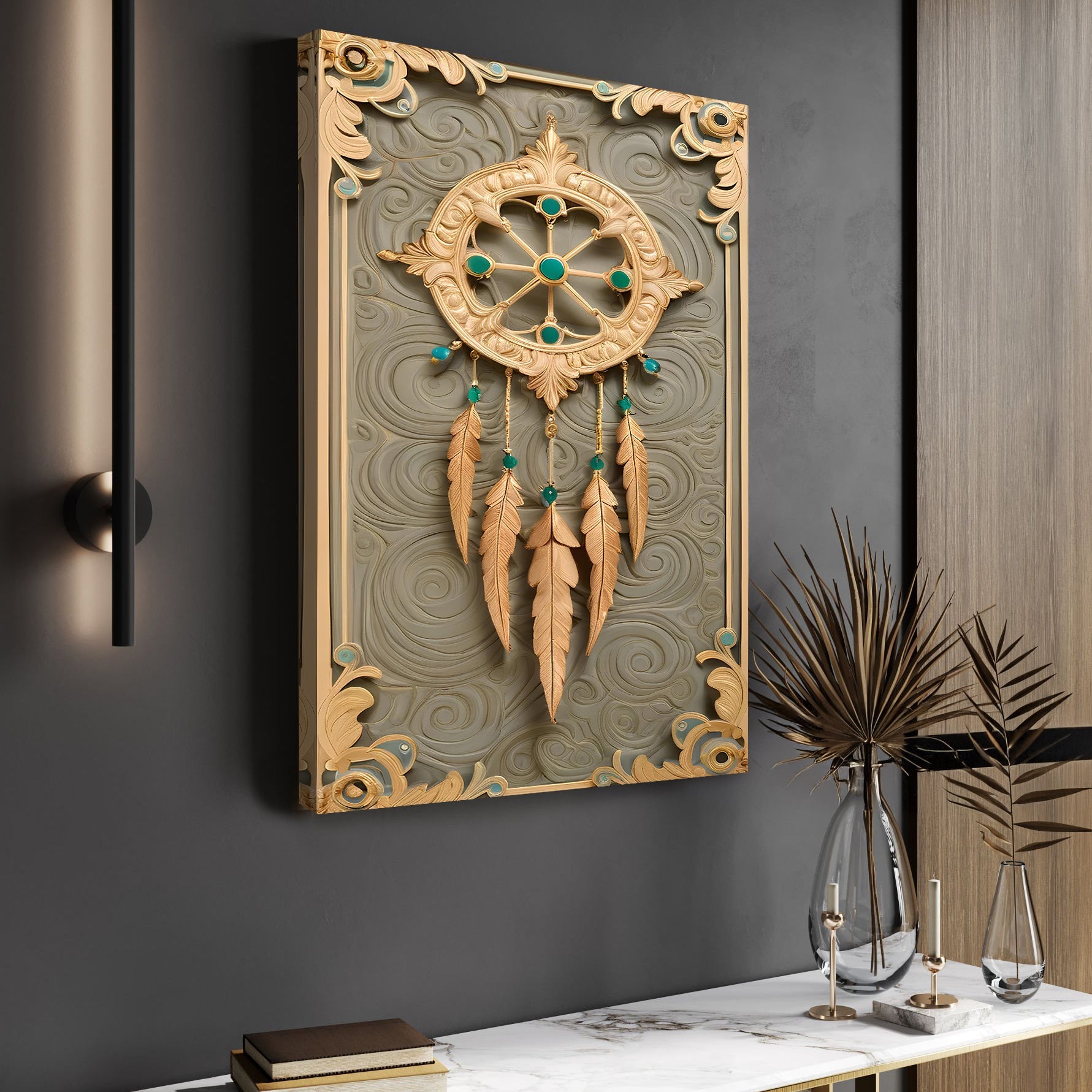 3D Whispering Feathers Wall Art II on sale at MyriadMart