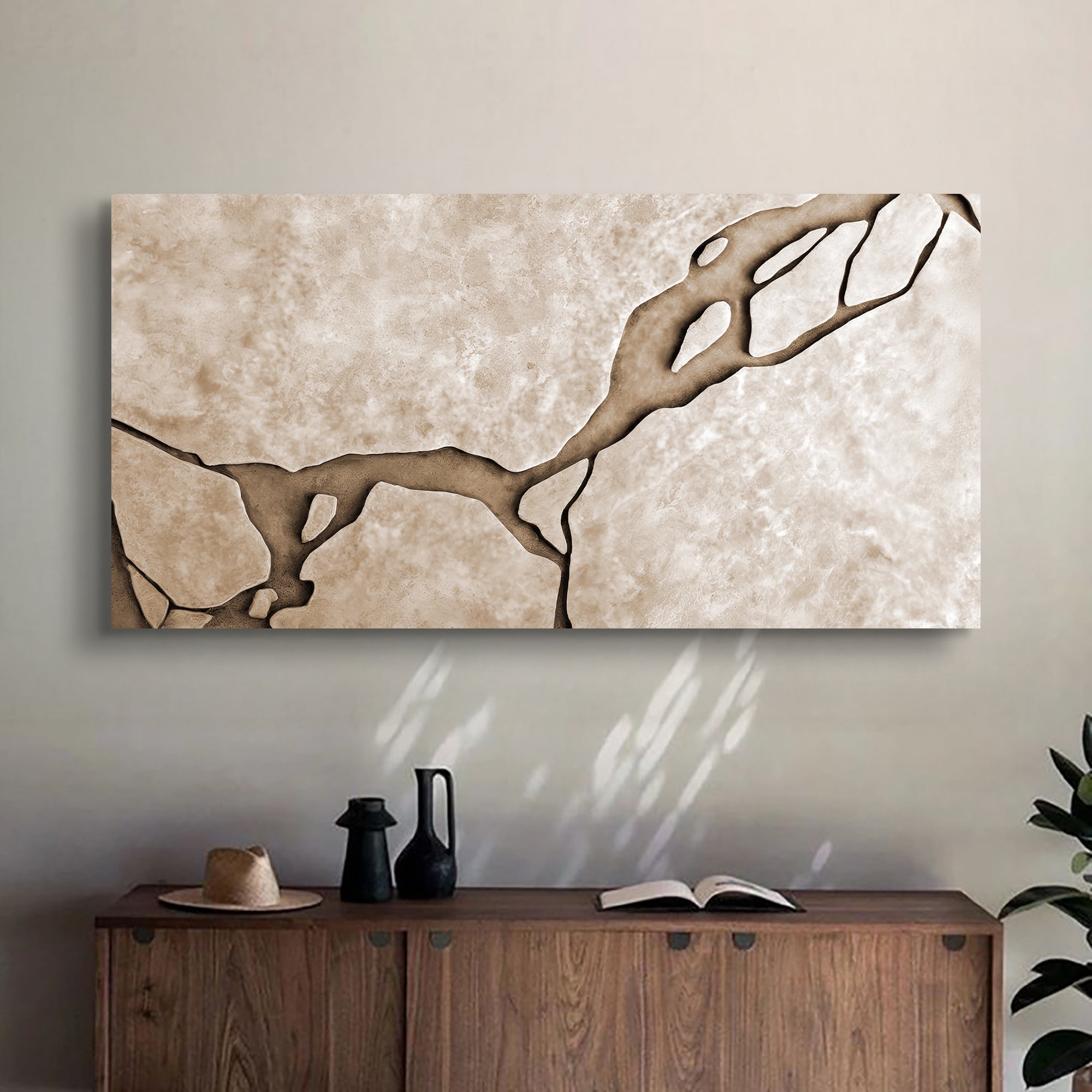 Muddy Abstract Wall Art on sale at MyriadMart