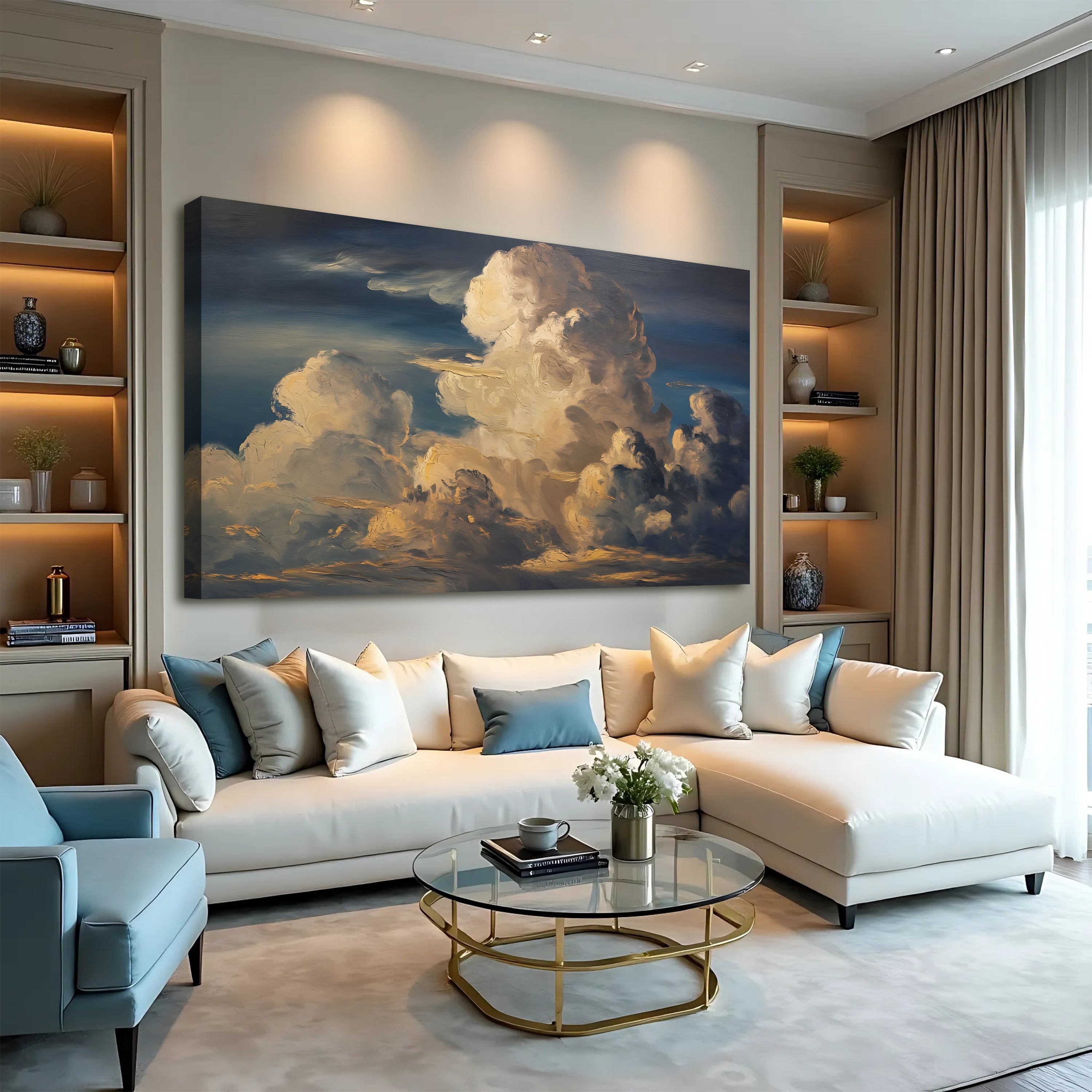 Cloud Wall Art on sale at MyriadMart