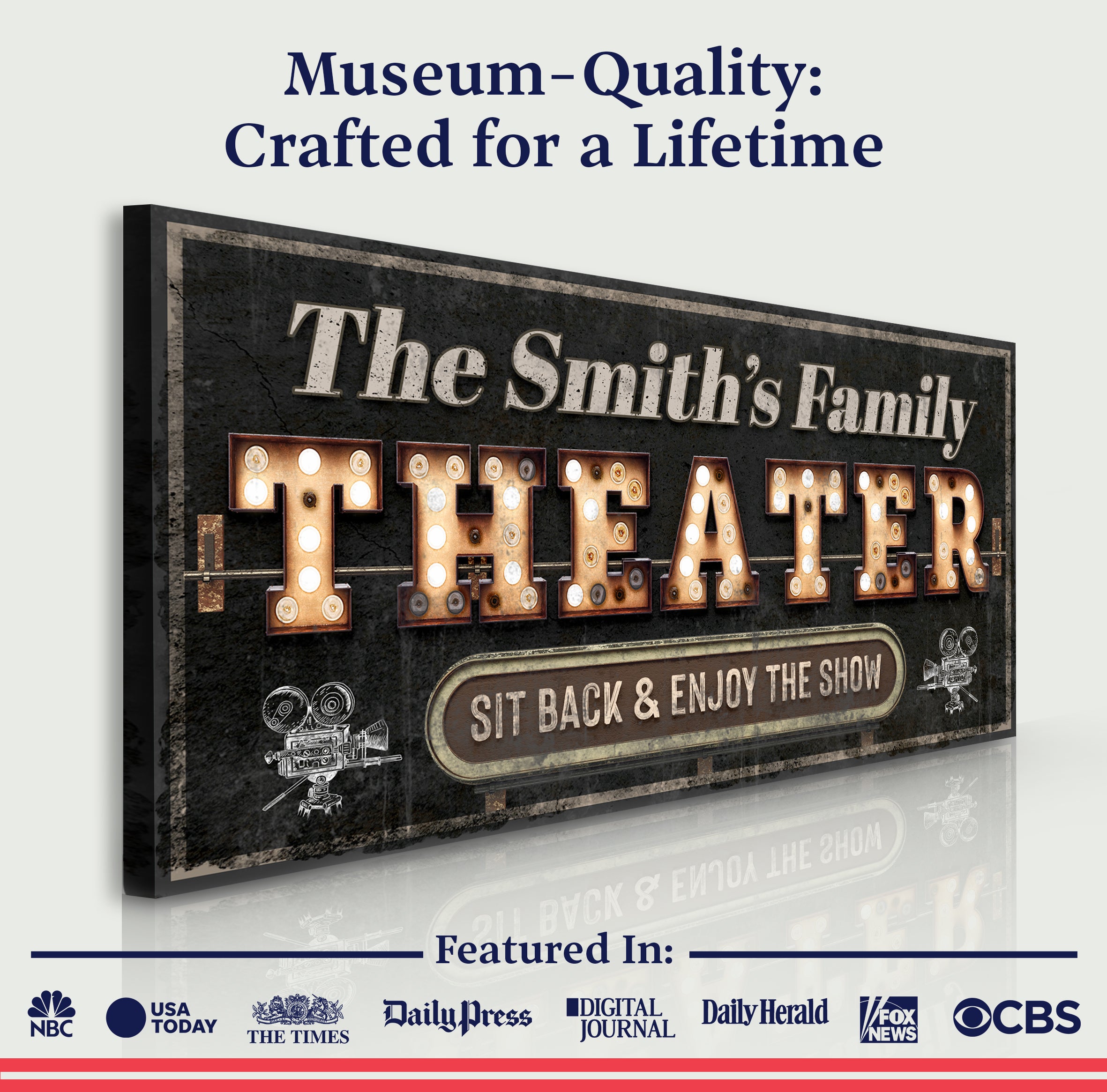Theater Sign VIII on sale at MyriadMart