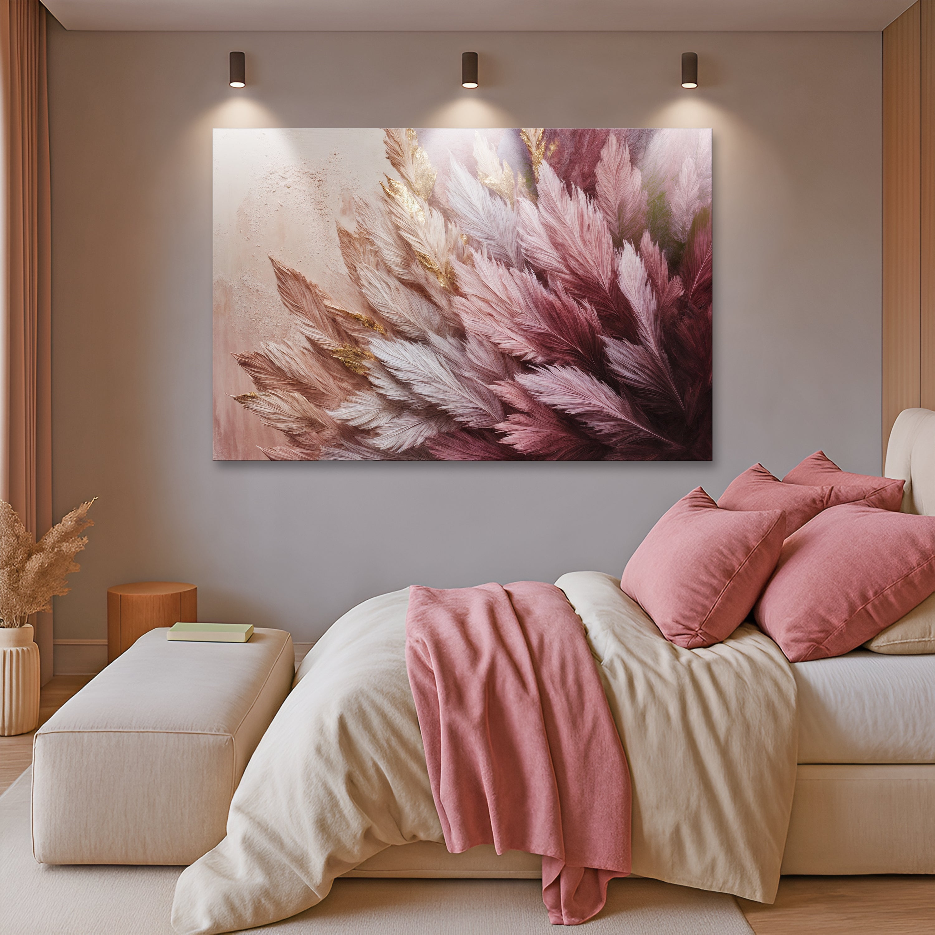 Feather Symphony Wall Art on sale at MyriadMart
