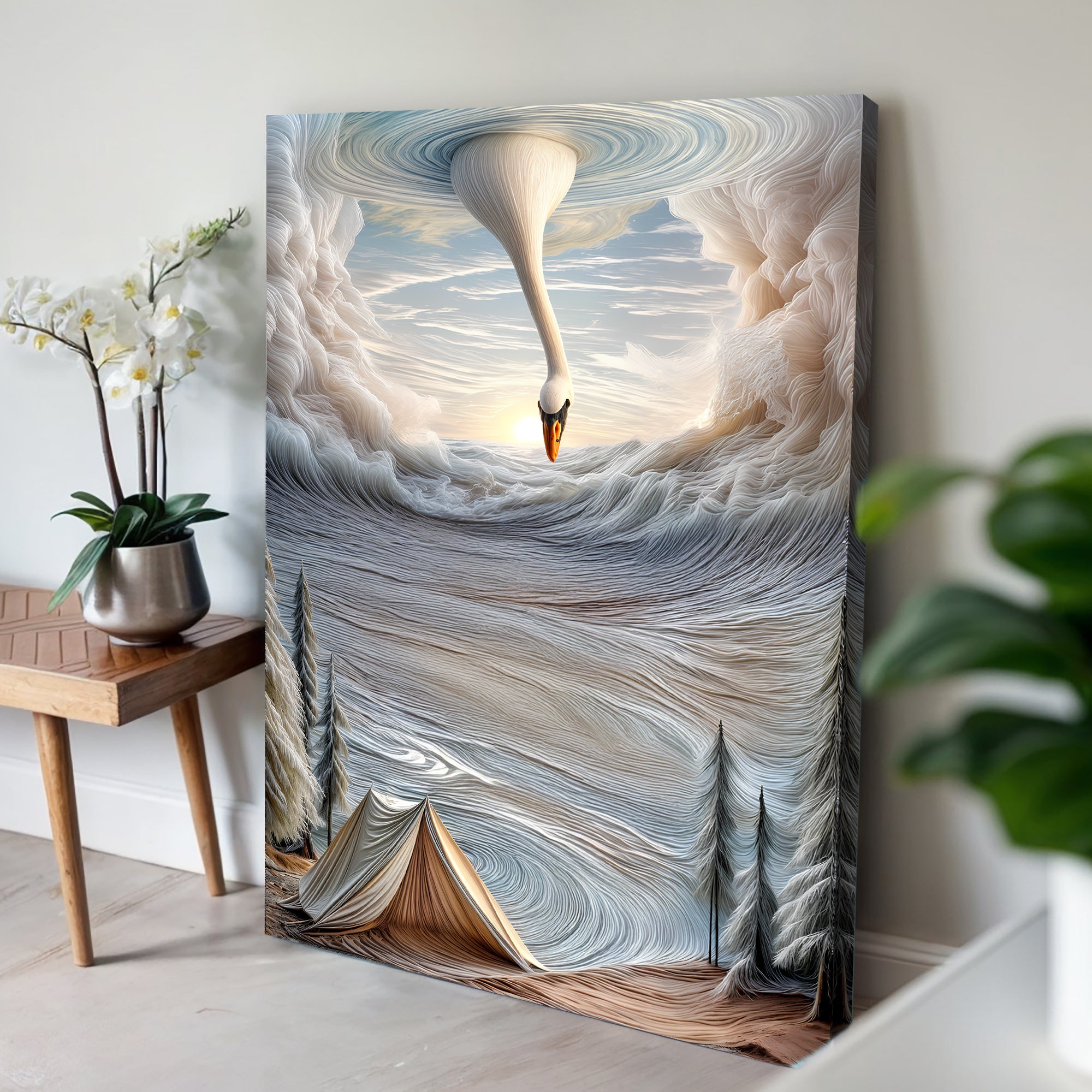 Surrealism Painting Wall Art on sale at MyriadMart