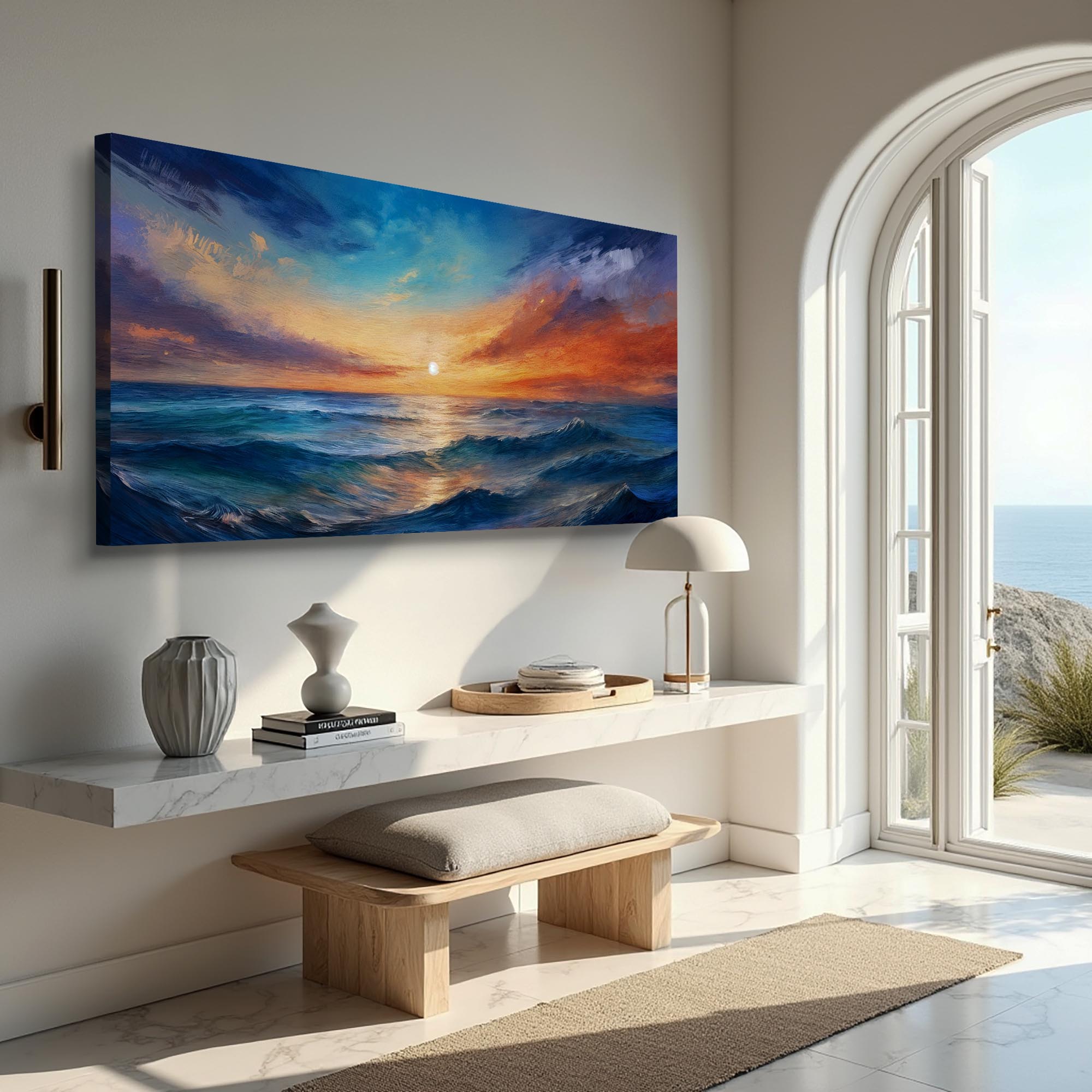 Waterscape Abstract Wall Art XIII on sale at MyriadMart