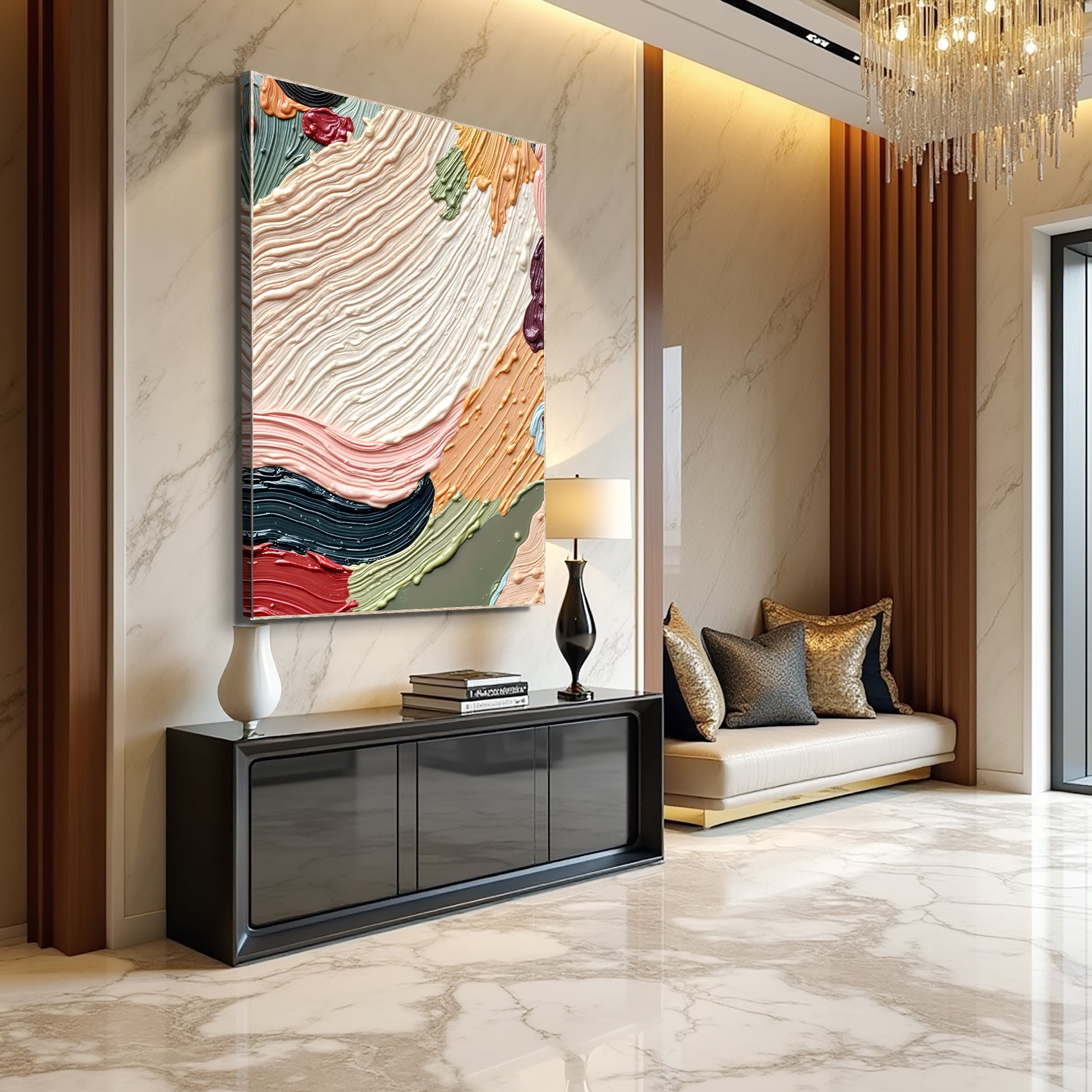 Colorful Abstract Wall Art on sale at MyriadMart