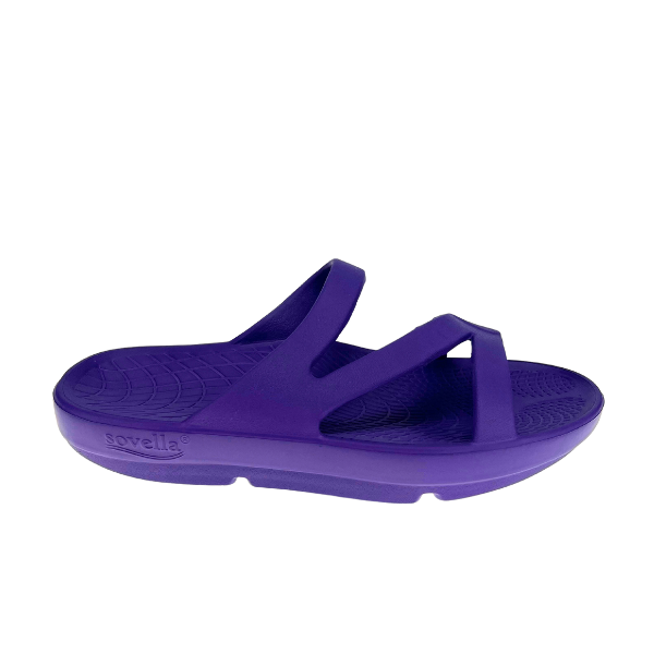 Sovella Active Recovery Sandals Women's PF Slide Purple on sale at MyriadMart