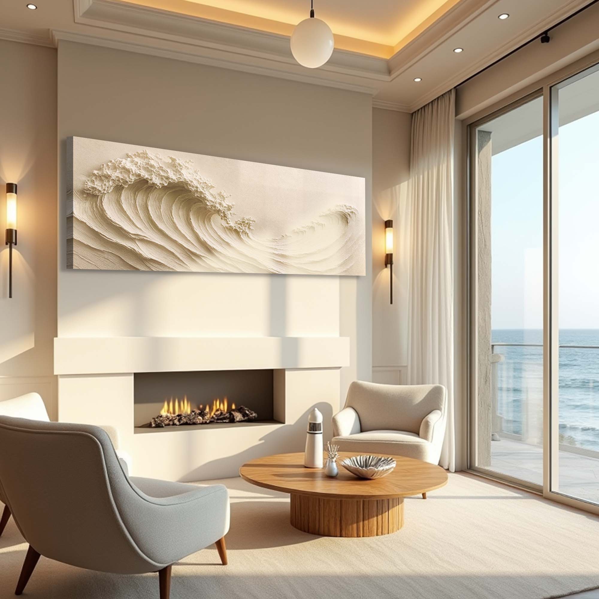 Ocean Wave Seascape Wall Art II on sale at MyriadMart