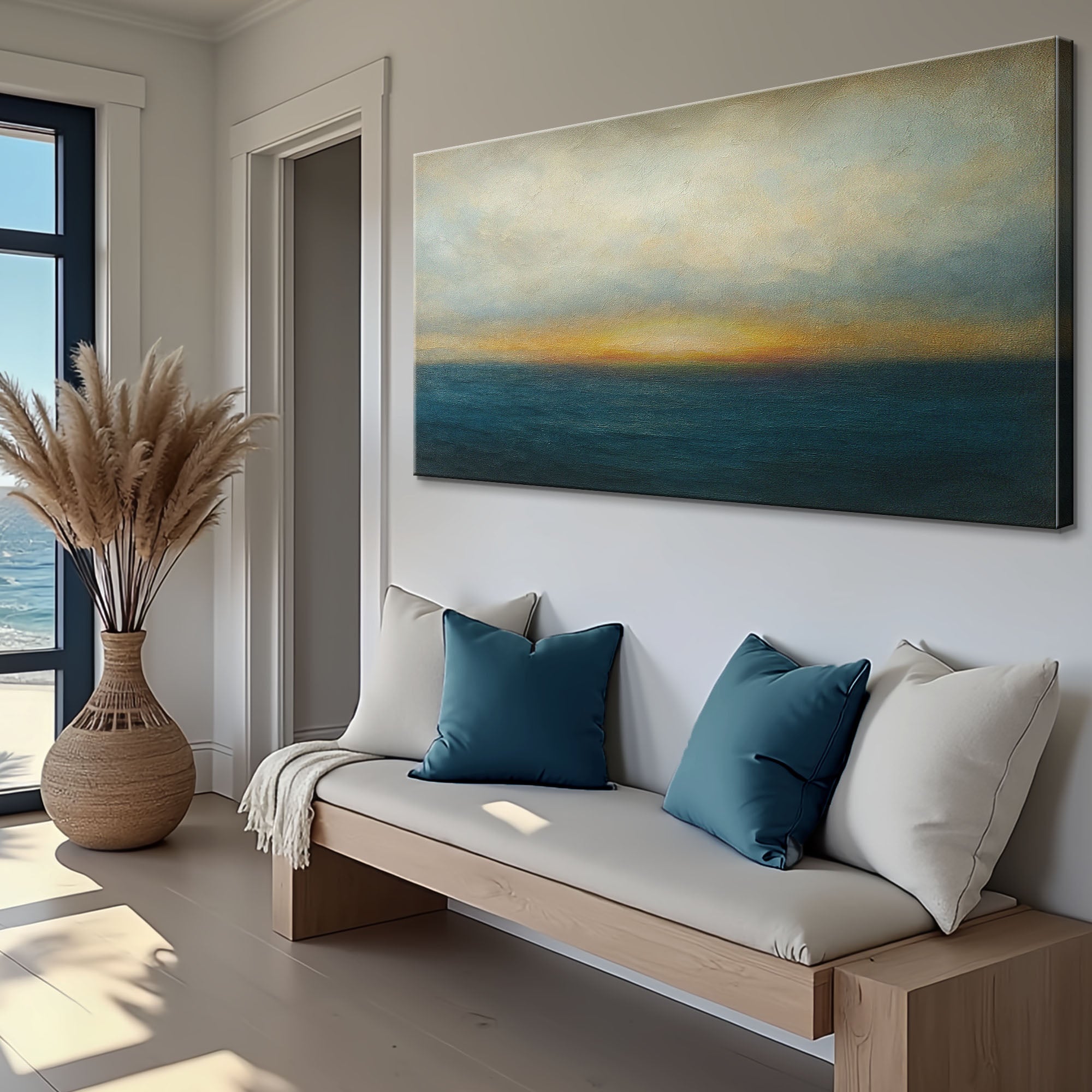 Waterscape Abstract Wall Art V on sale at MyriadMart