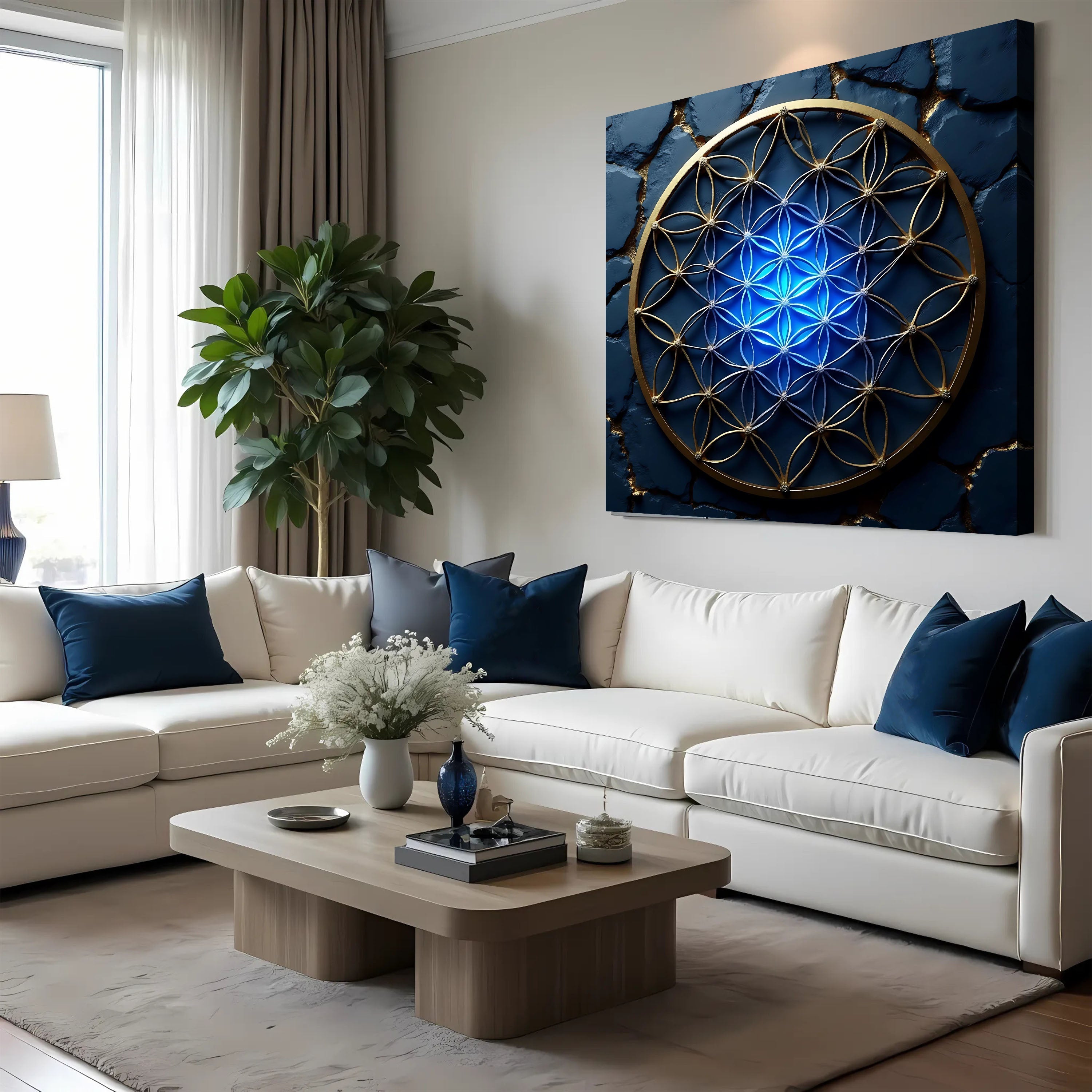 Flower Of Life Wall Art II on sale at MyriadMart