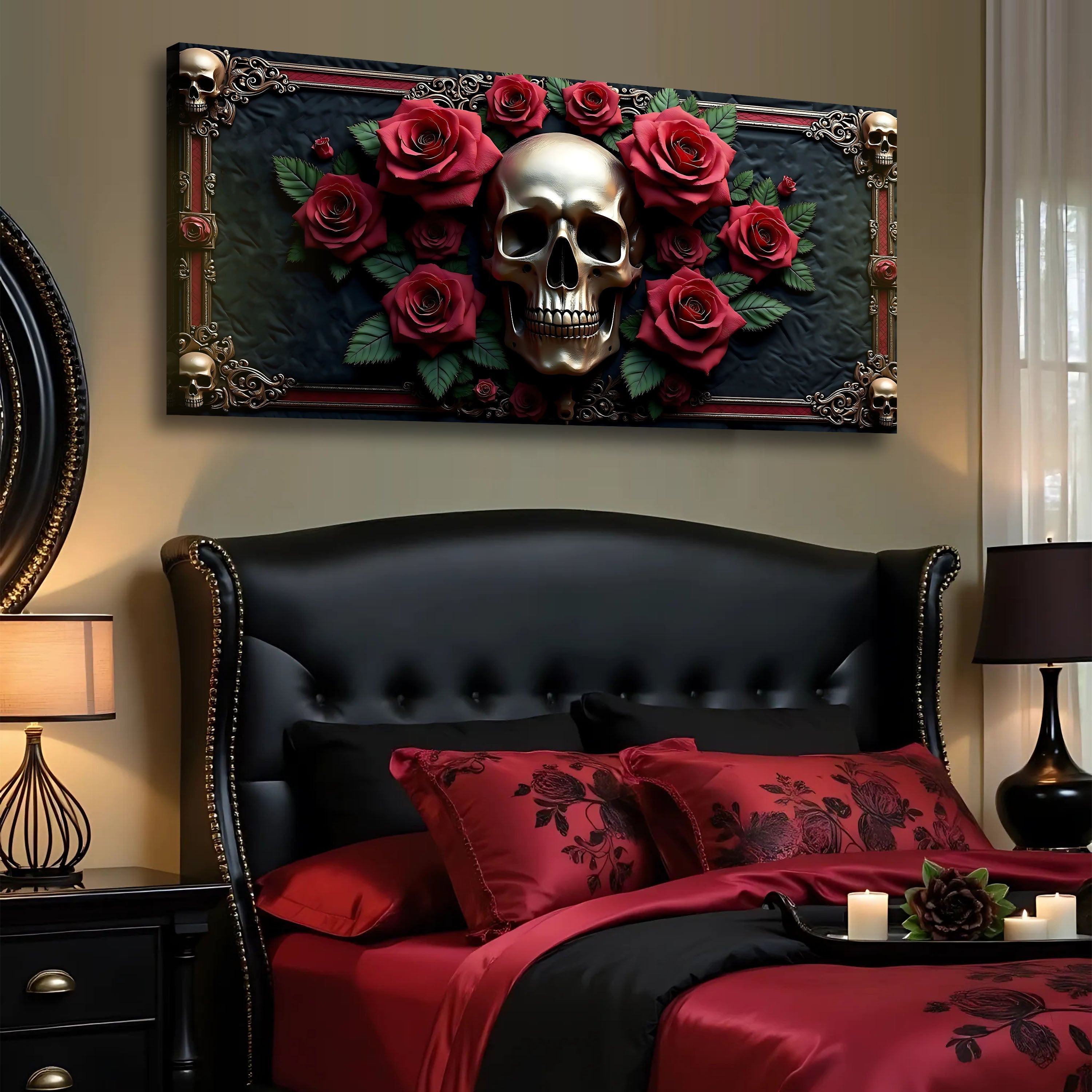 3D Vintage Skull Wall Art III on sale at MyriadMart