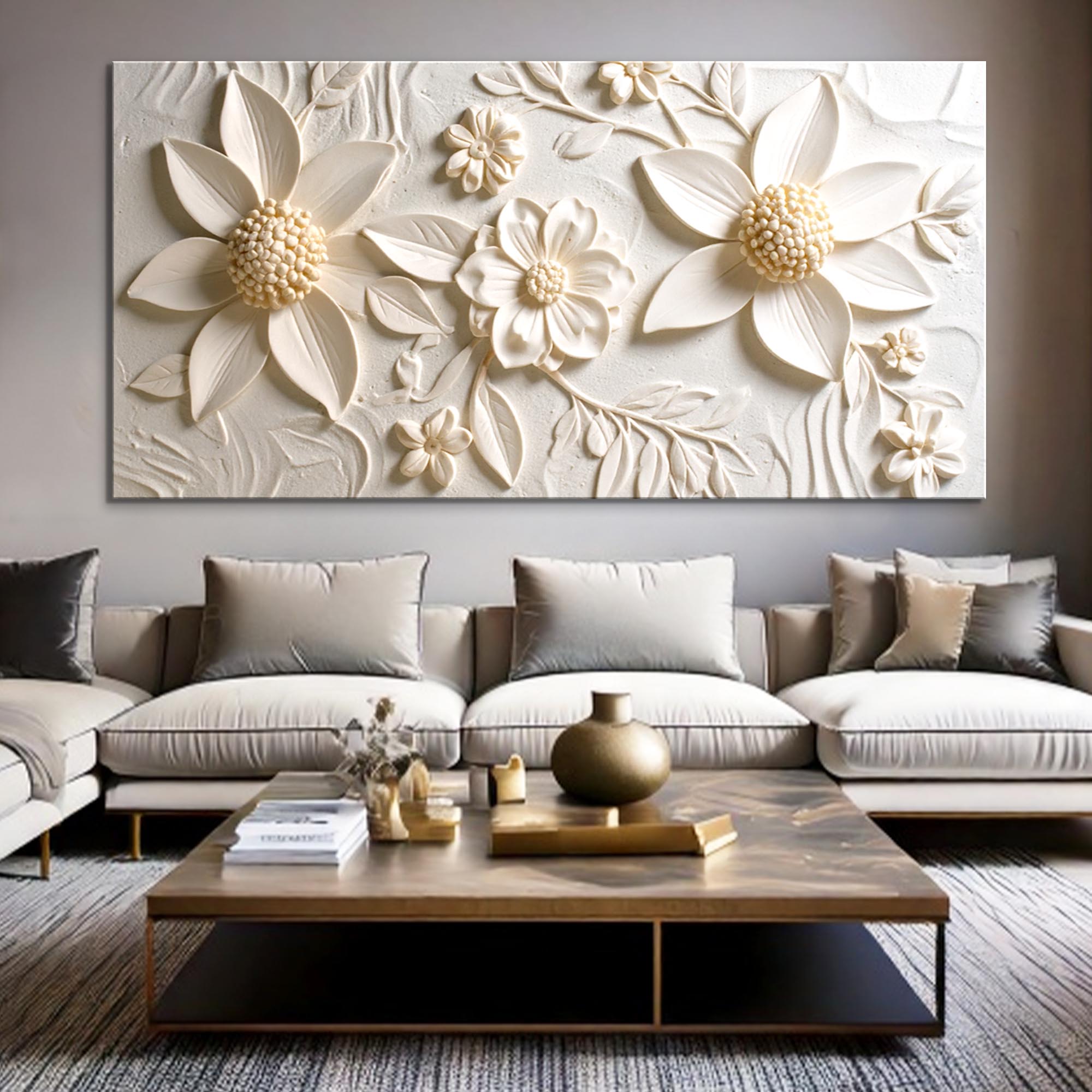 Floral Abstract Wall Art II on sale at MyriadMart