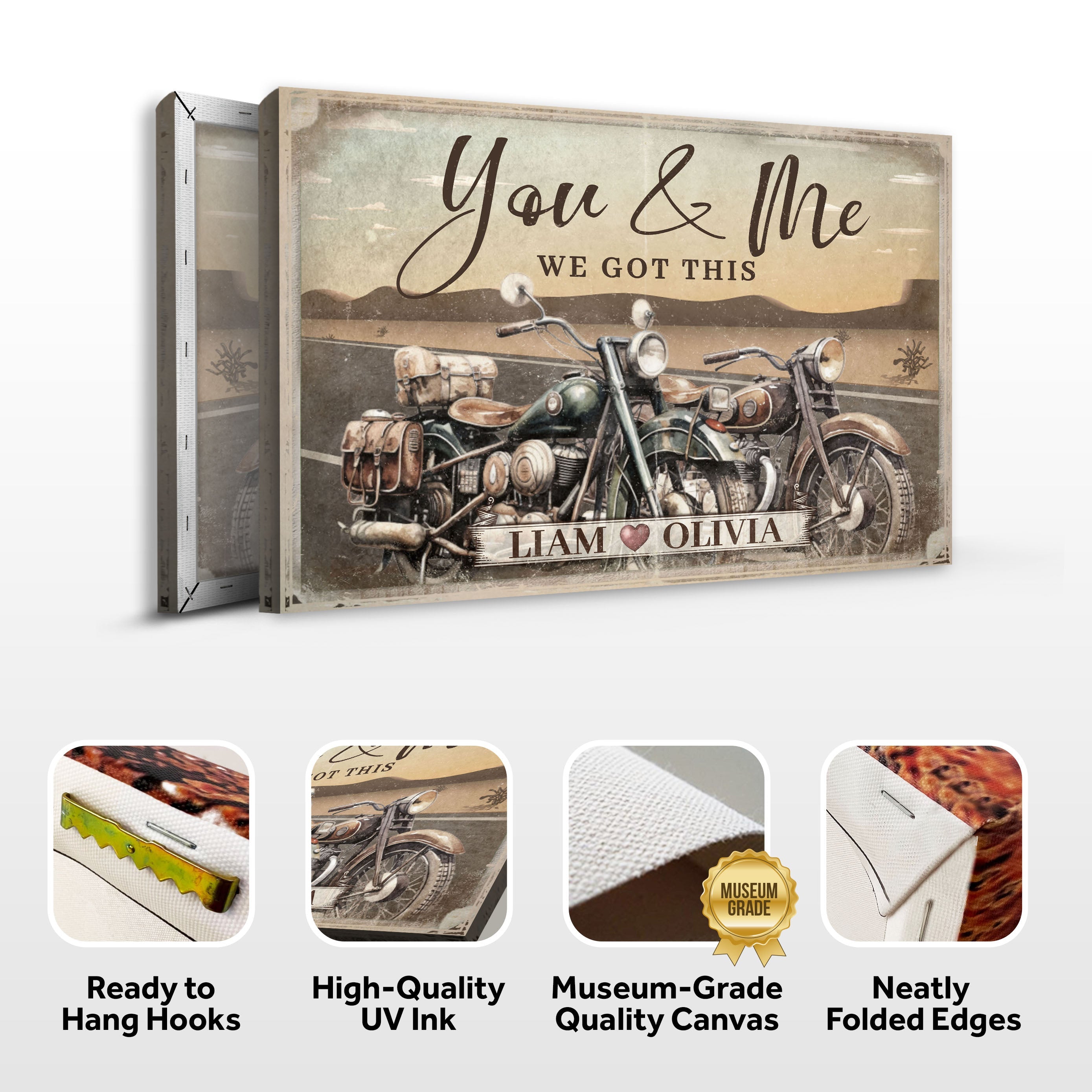 Motorcycle Themed We Got This Couple Sign on sale at MyriadMart