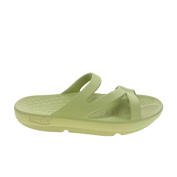 Sovella active Recovery Sandals Women's PF Green Slide on sale at MyriadMart