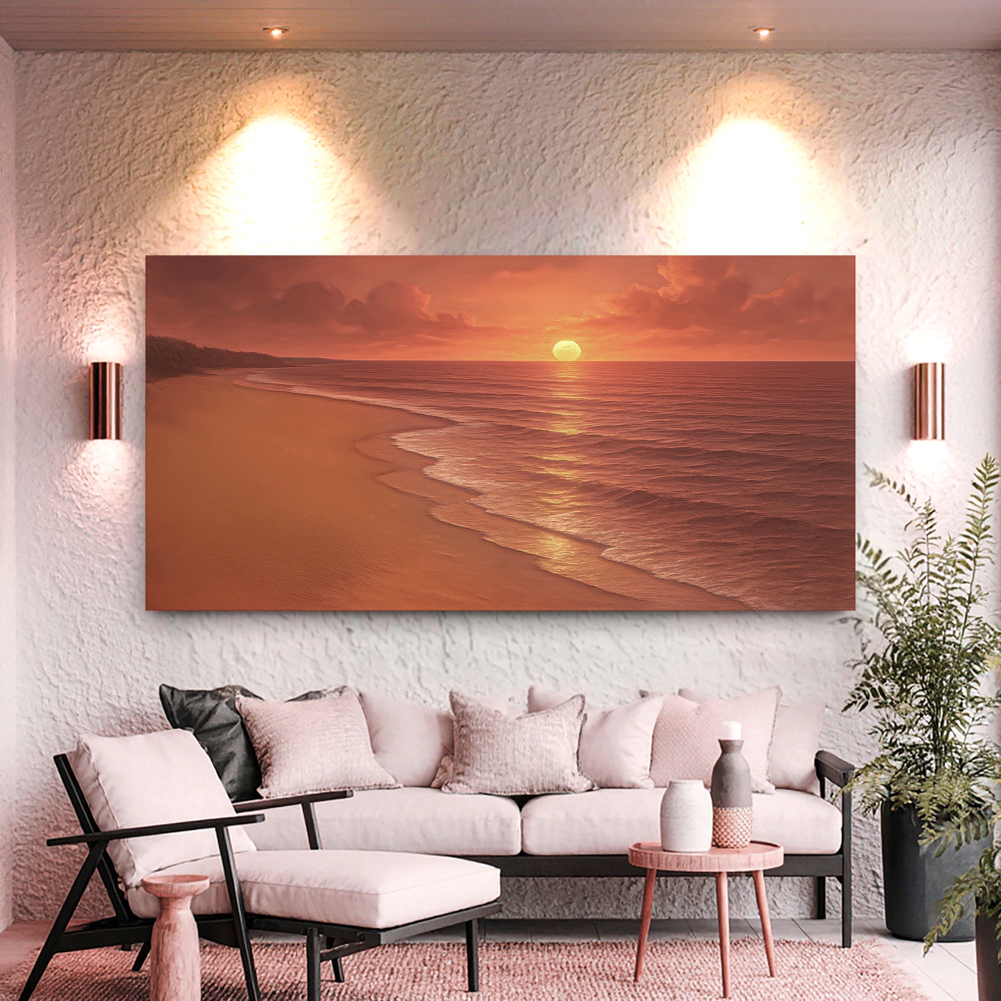 Beach Shoreline Coastal Wall Art VII on sale at MyriadMart