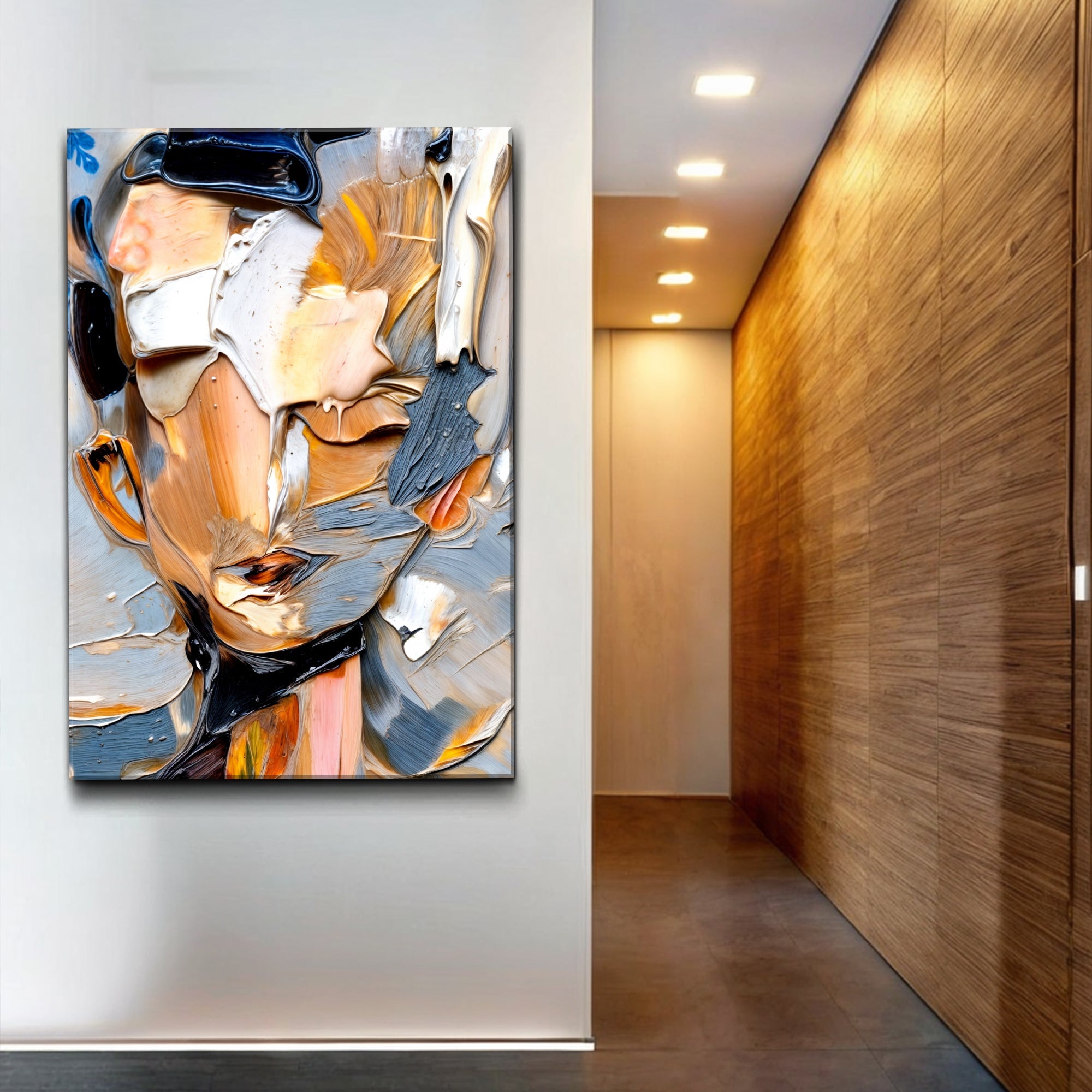 Beyond The Face Abstract Wall Art on sale at MyriadMart