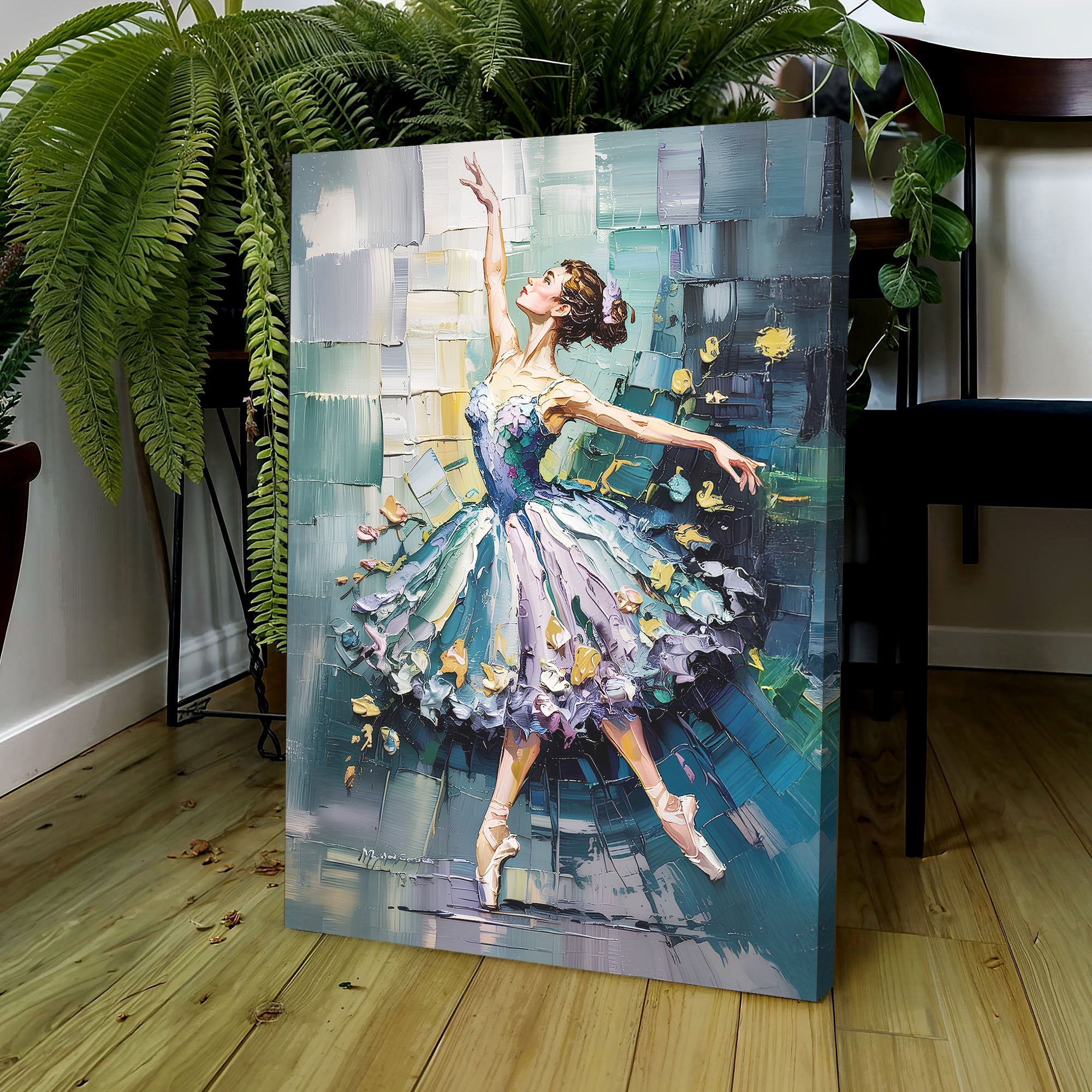 Ballerina Abstract Wall Art on sale at MyriadMart