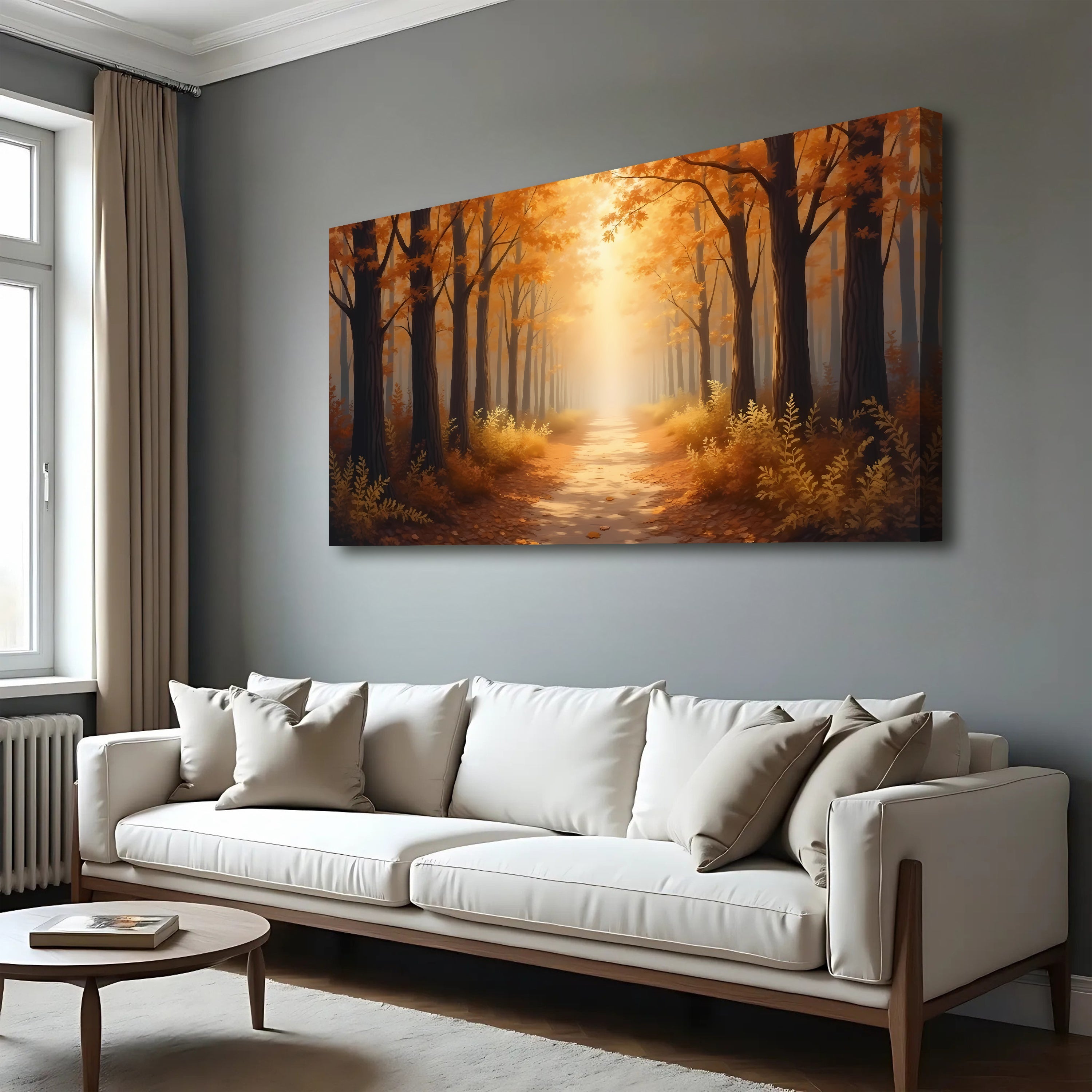 Abstract Forest Landscape Wall Art on sale at MyriadMart