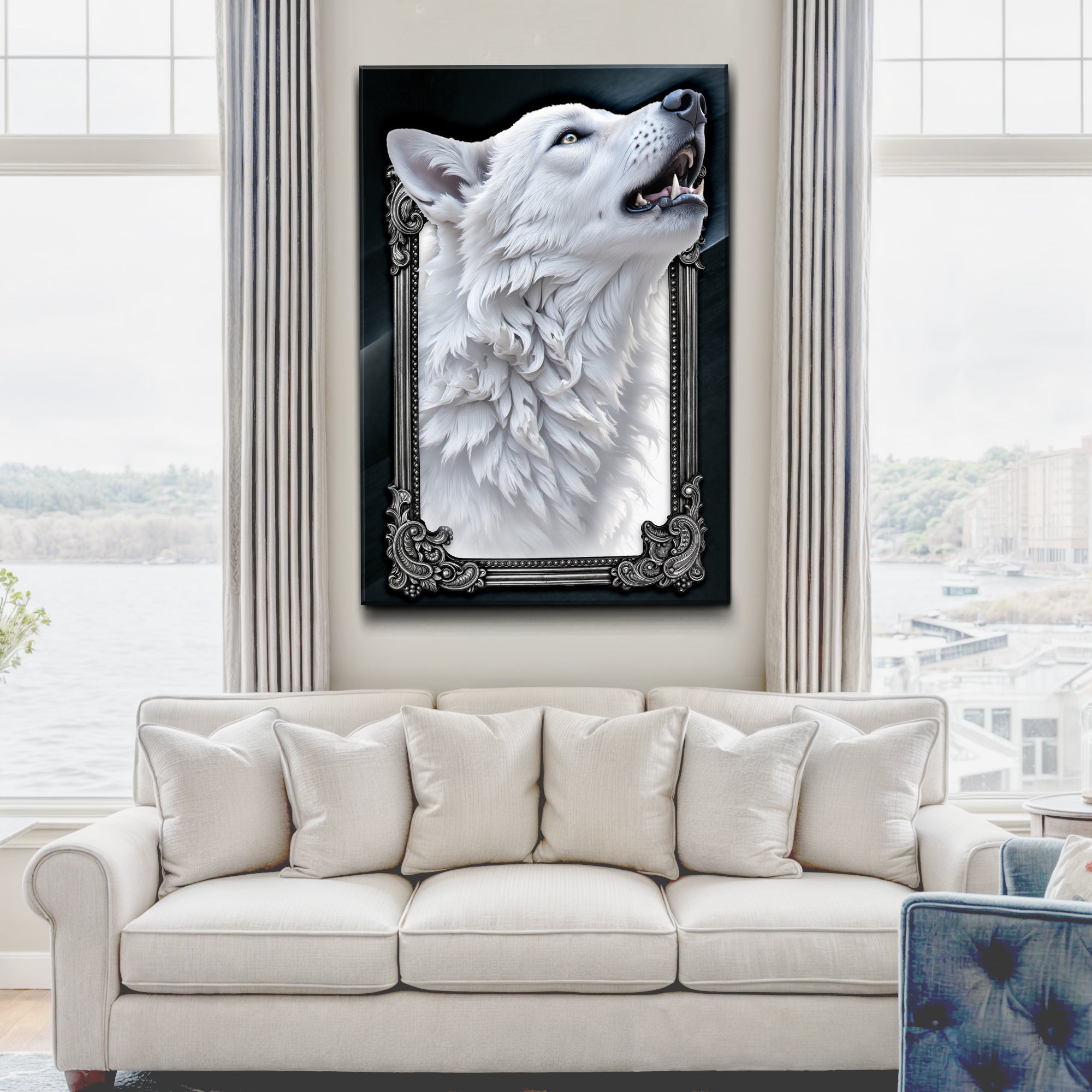 3D Wolf Wall Art III on sale at MyriadMart
