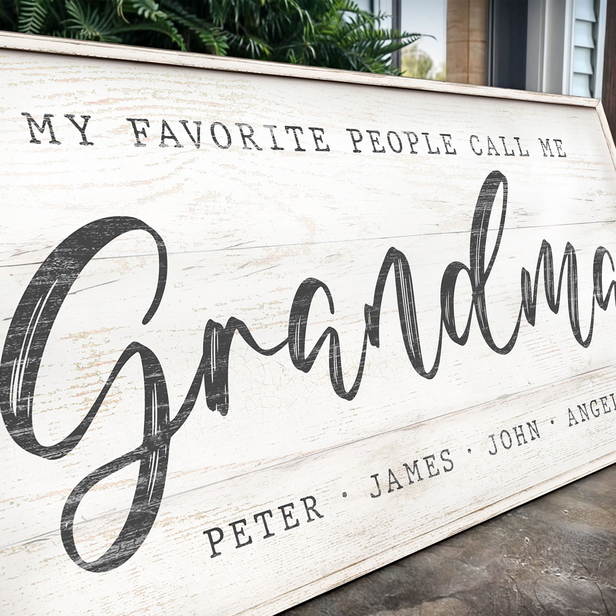 My Favorite People Call Me Grandma Sign II on sale at MyriadMart