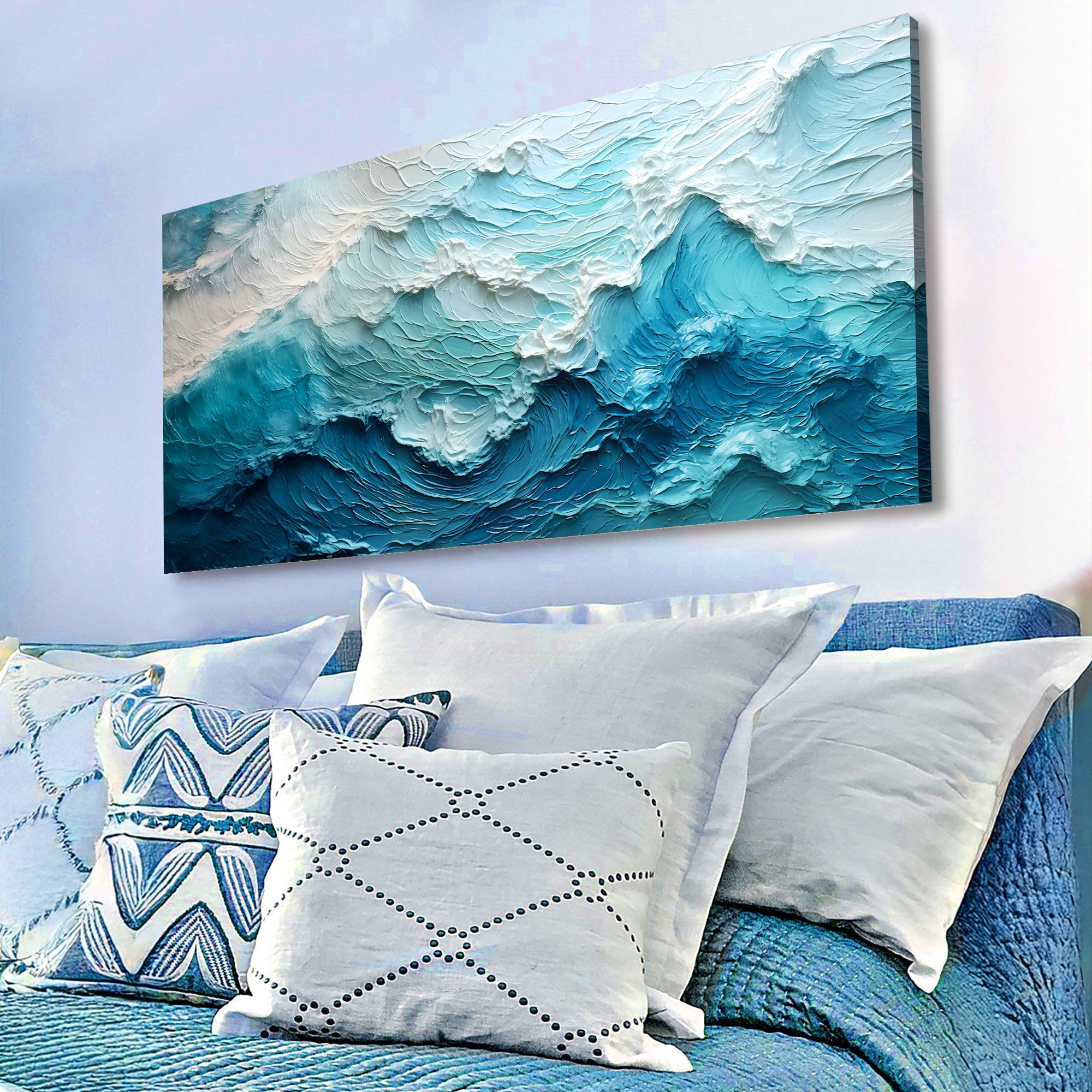 Blue Ocean Coastal Wall Art II on sale at MyriadMart