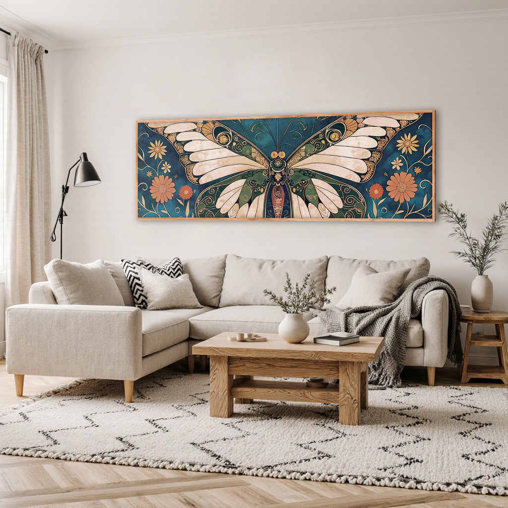 Abstract Vintage Butterfly Wall Art on sale at MyriadMart